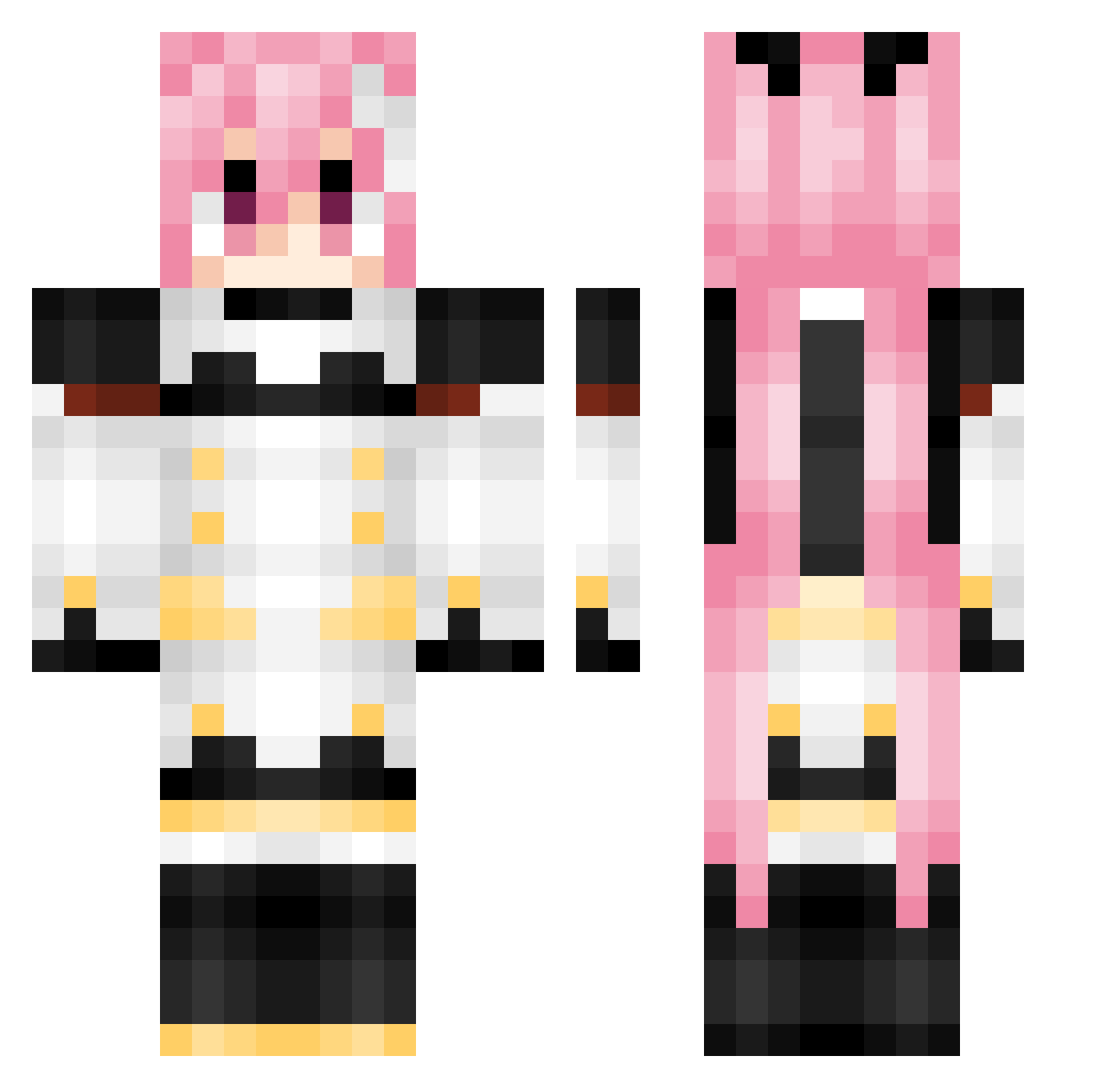 committee_delta Minecraft skin, front and back view