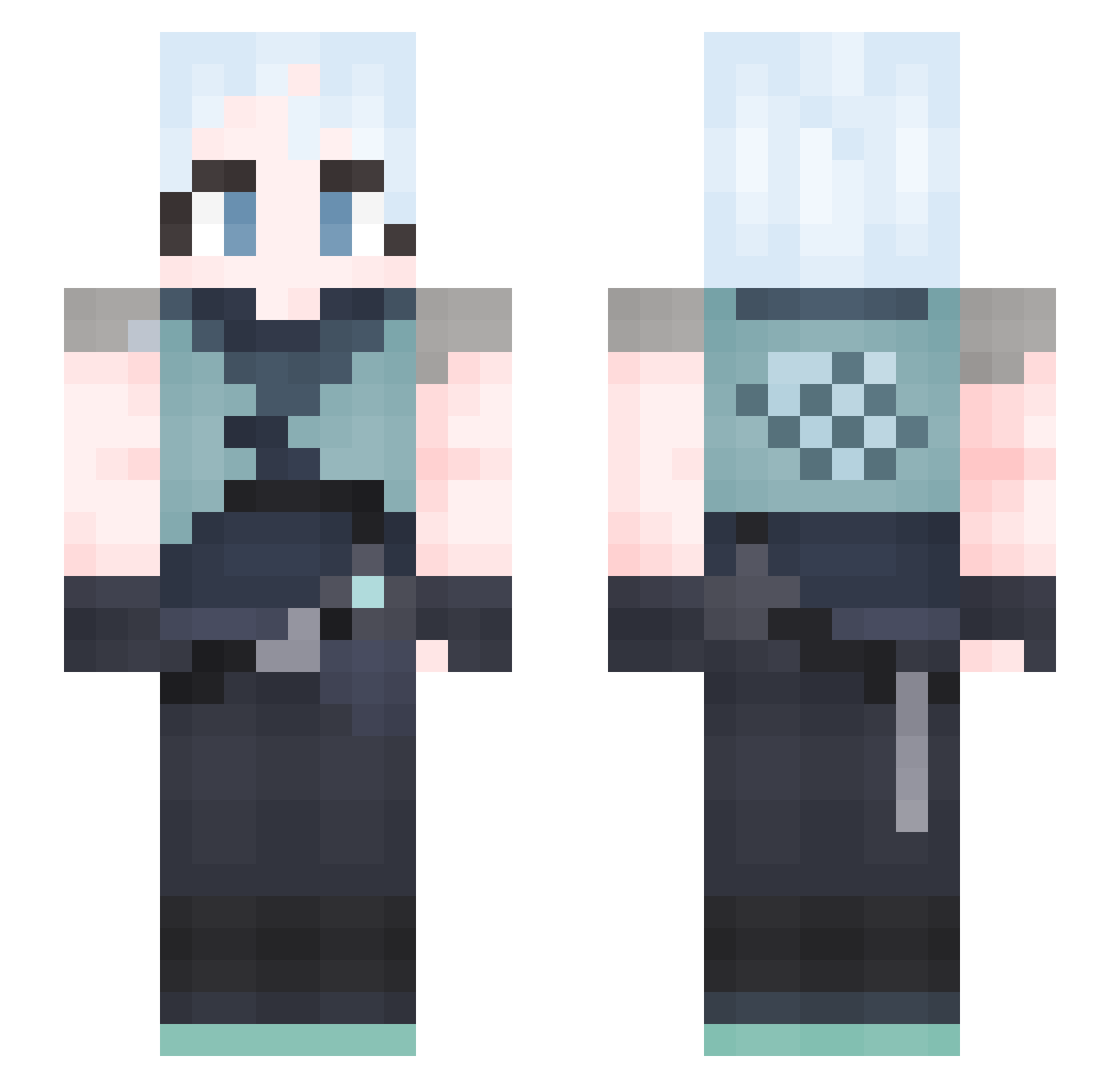 dow11118 Minecraft skin, front and back view