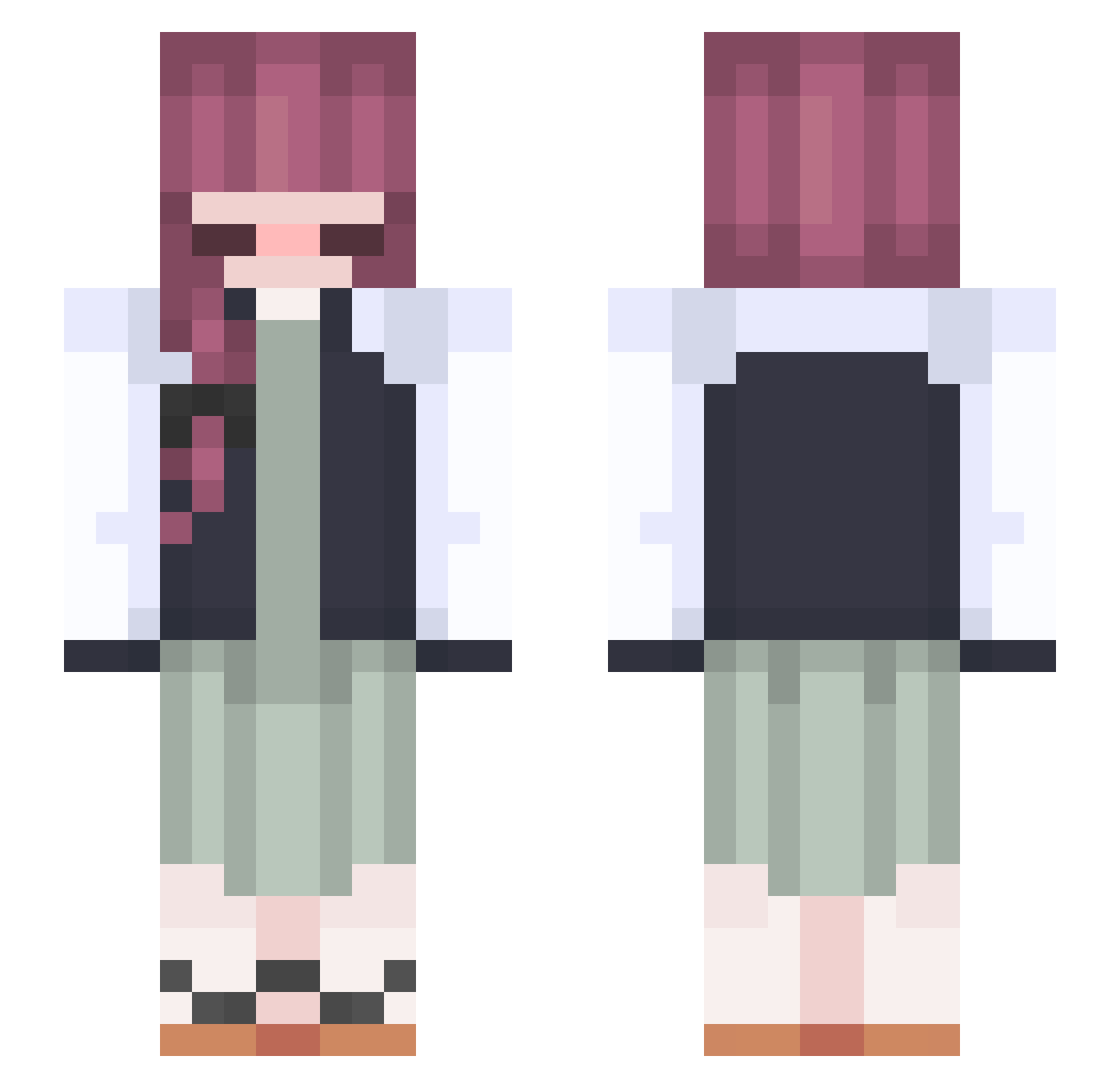 kolonyaparfum Minecraft skin, front and back view