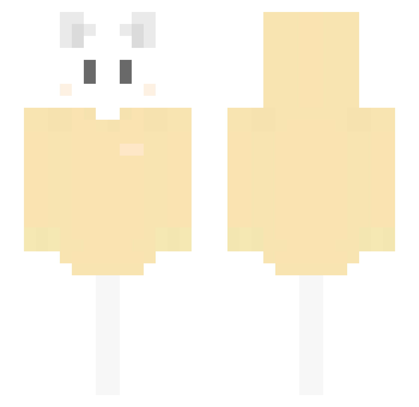Sstar_23 Minecraft skin, front and back view
