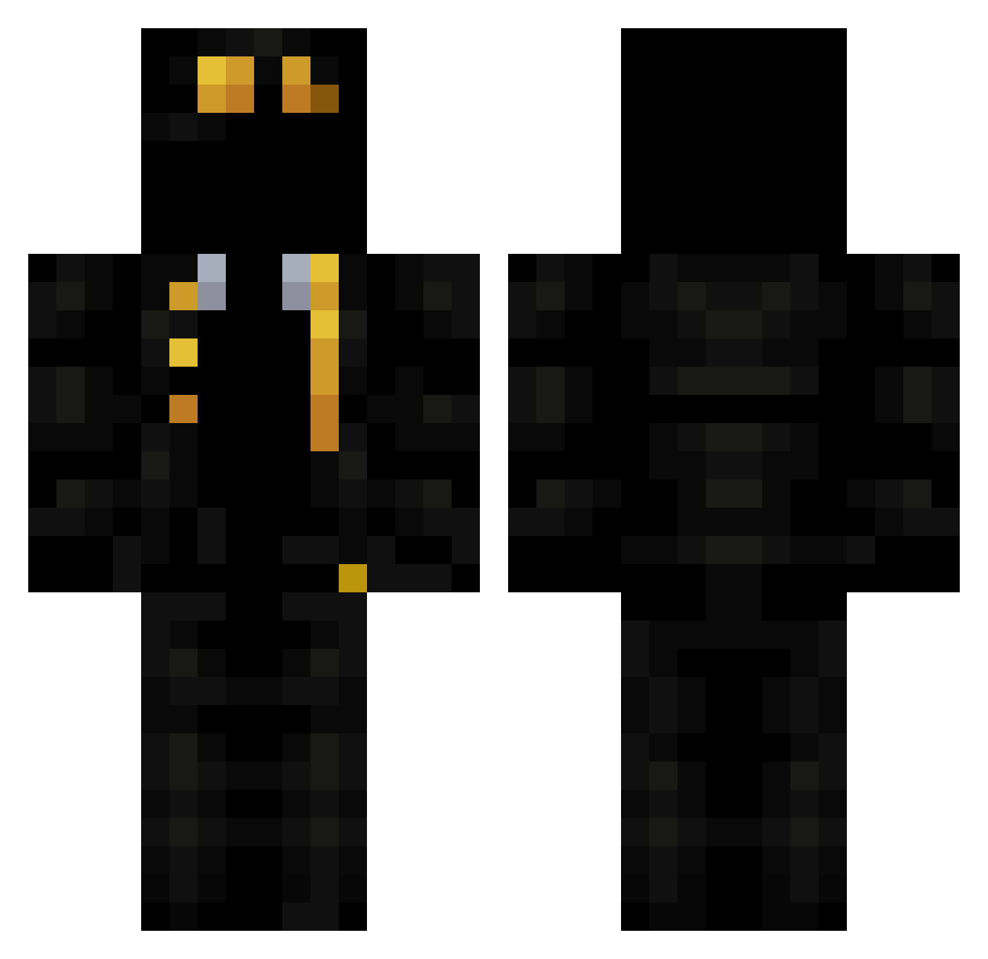ali_is_back Minecraft skin, front and back view