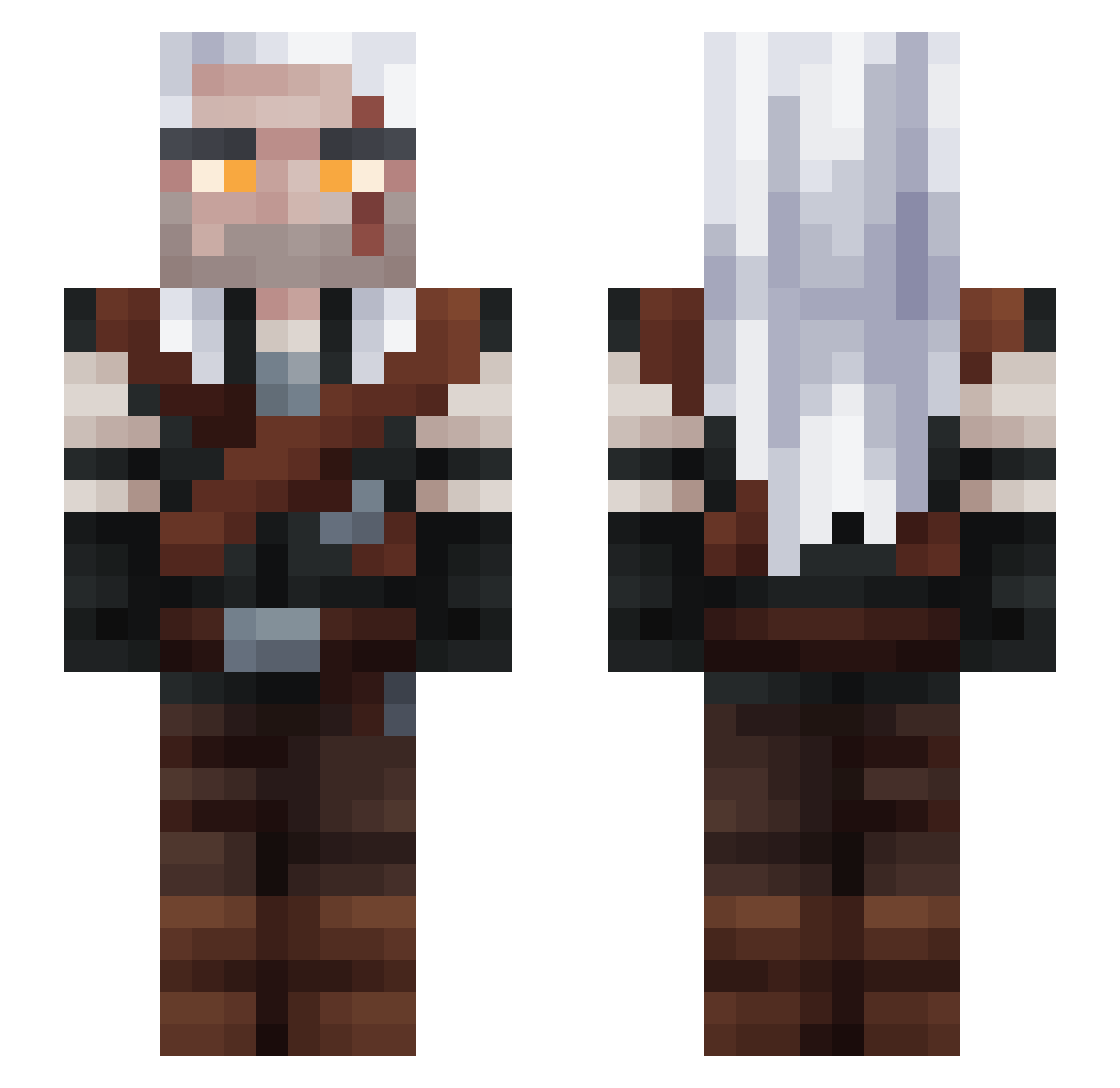 ntgames29 Minecraft skin, front and back view