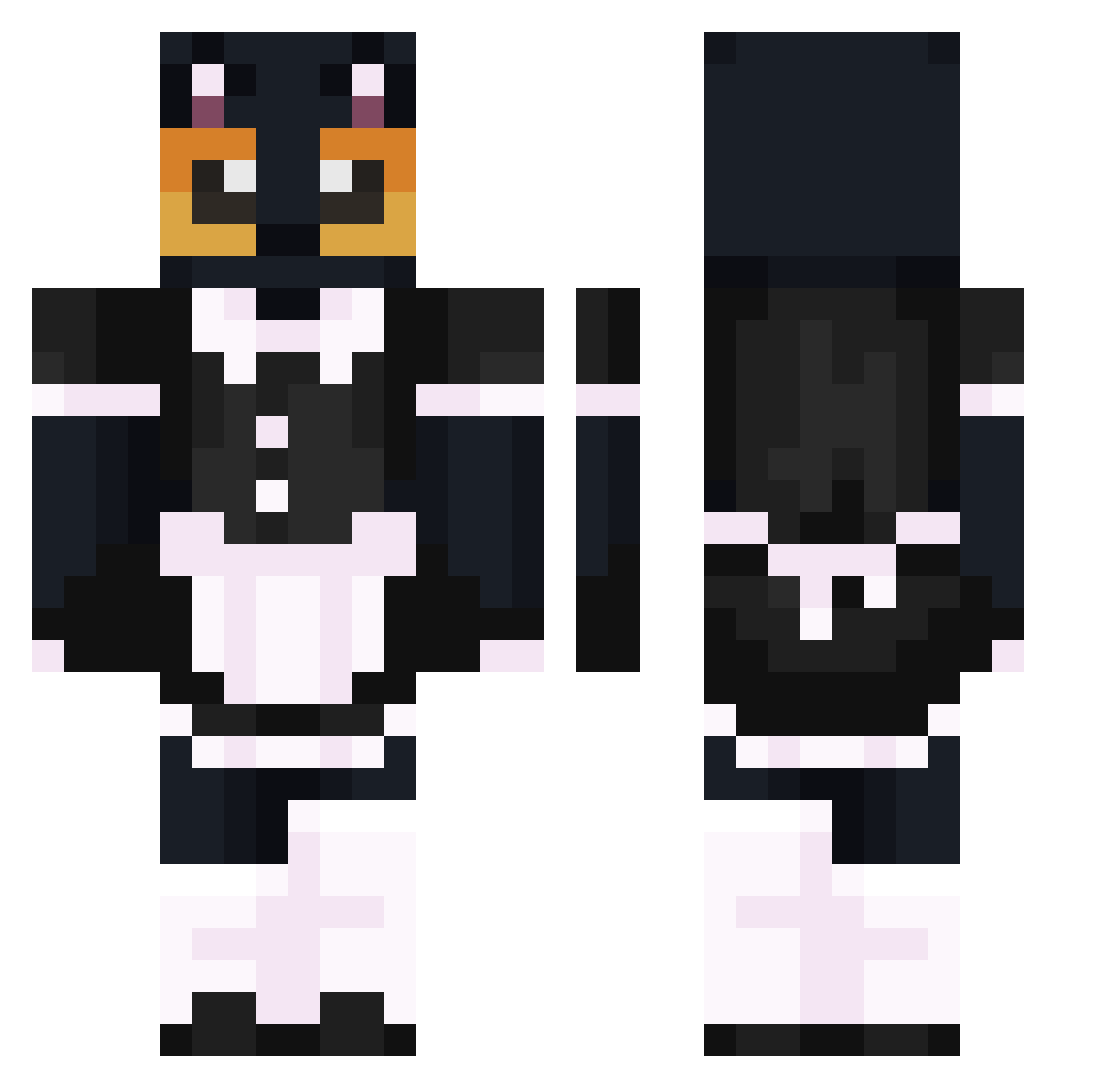 MarMurek22 Minecraft skin, front and back view