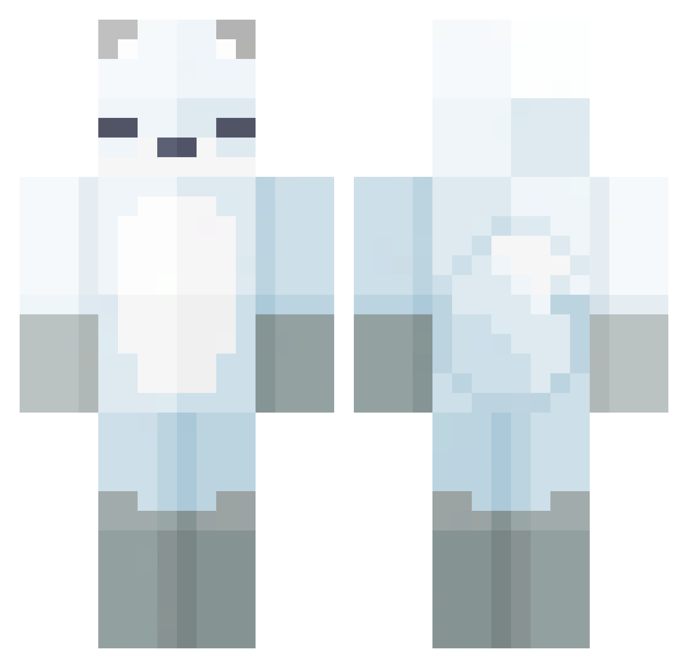 cookiefrapp4426 Minecraft skin, front and back view