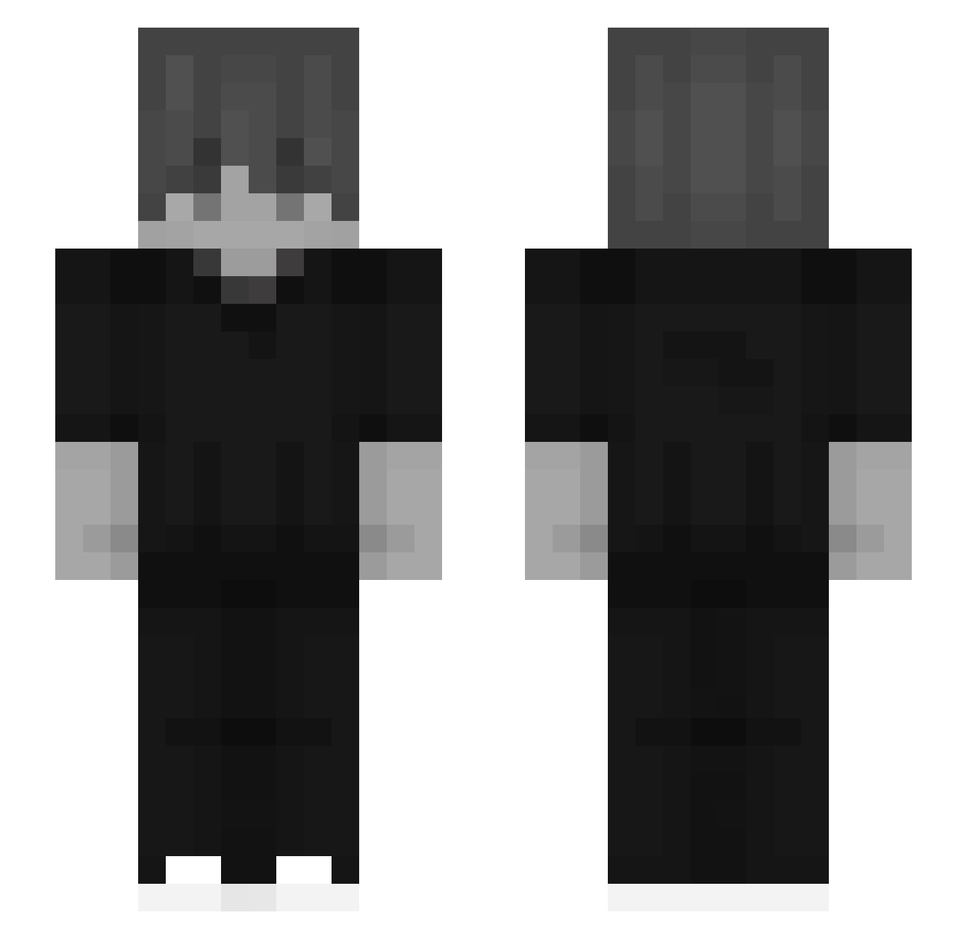 xPrzemekX66 Minecraft skin, front and back view