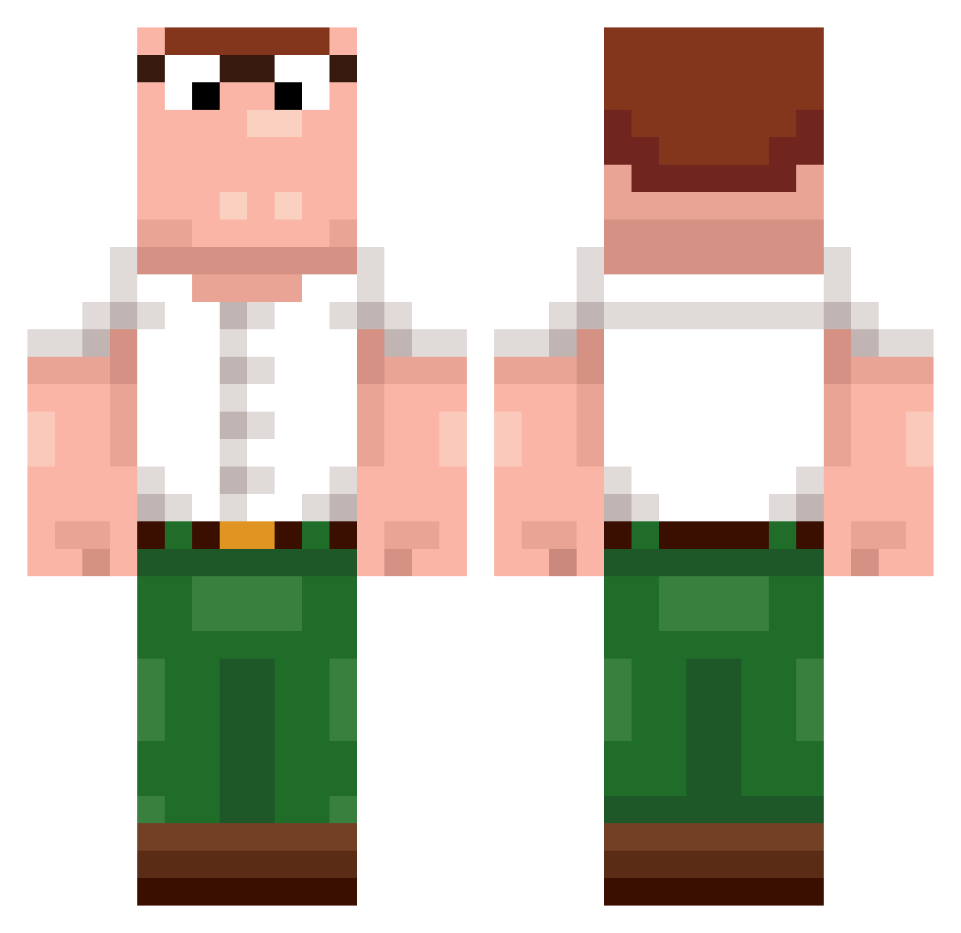 TostitoBandito7 Minecraft skin, front and back view