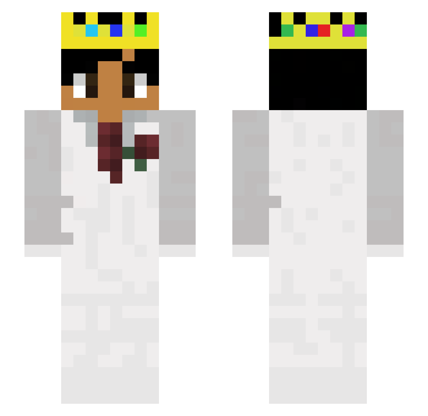 Max_ouu Minecraft skin, front and back view