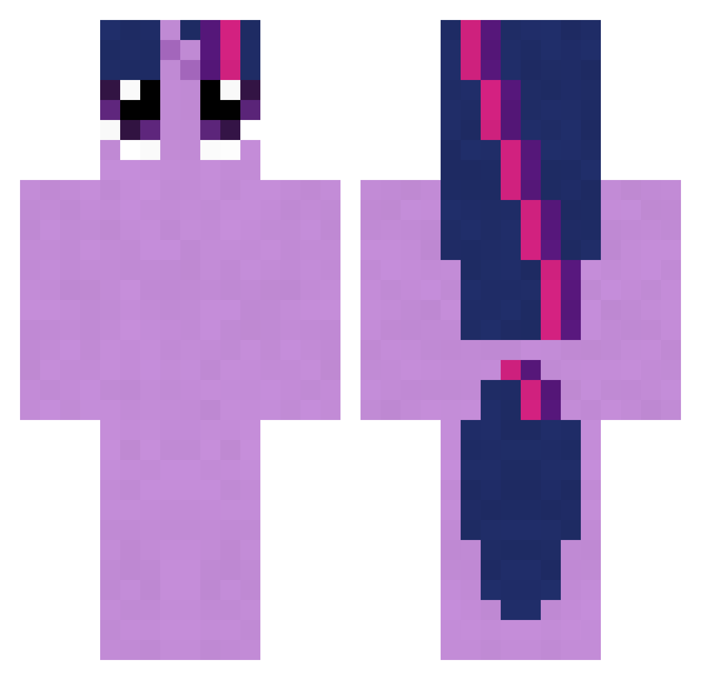 Annabelle - twilight sparkle Minecraft skin