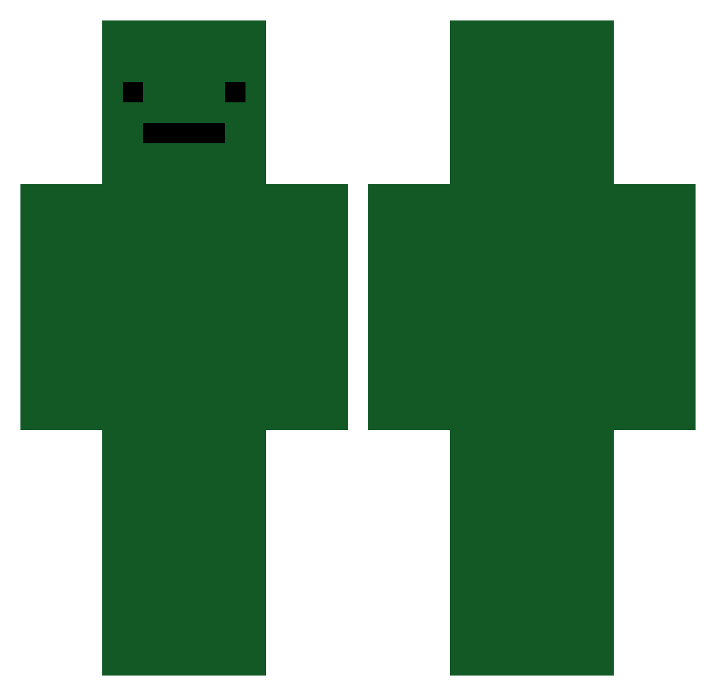 Noodledude_16 Minecraft skin, front and back view