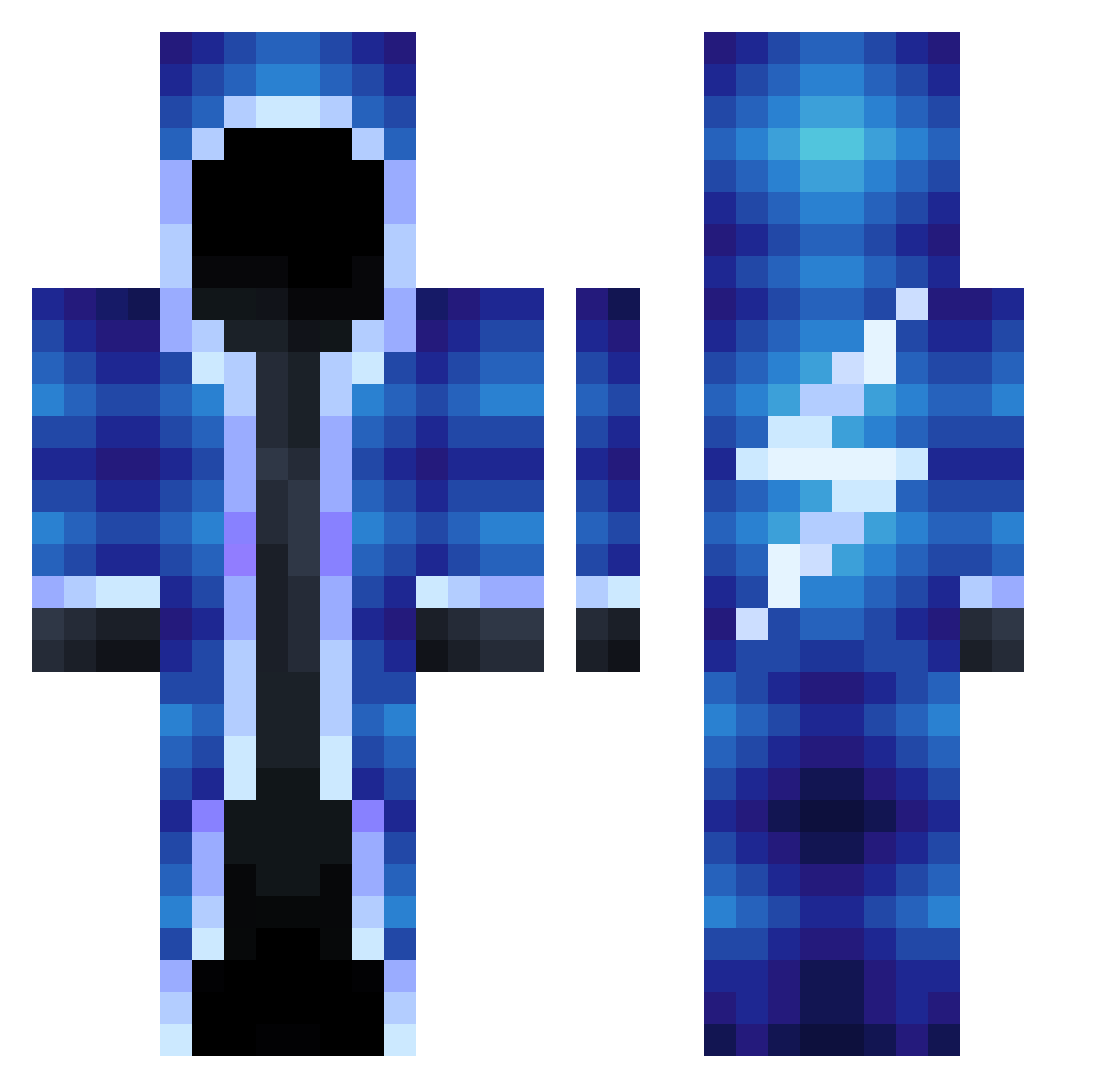 cerda1 Minecraft skin, front and back view