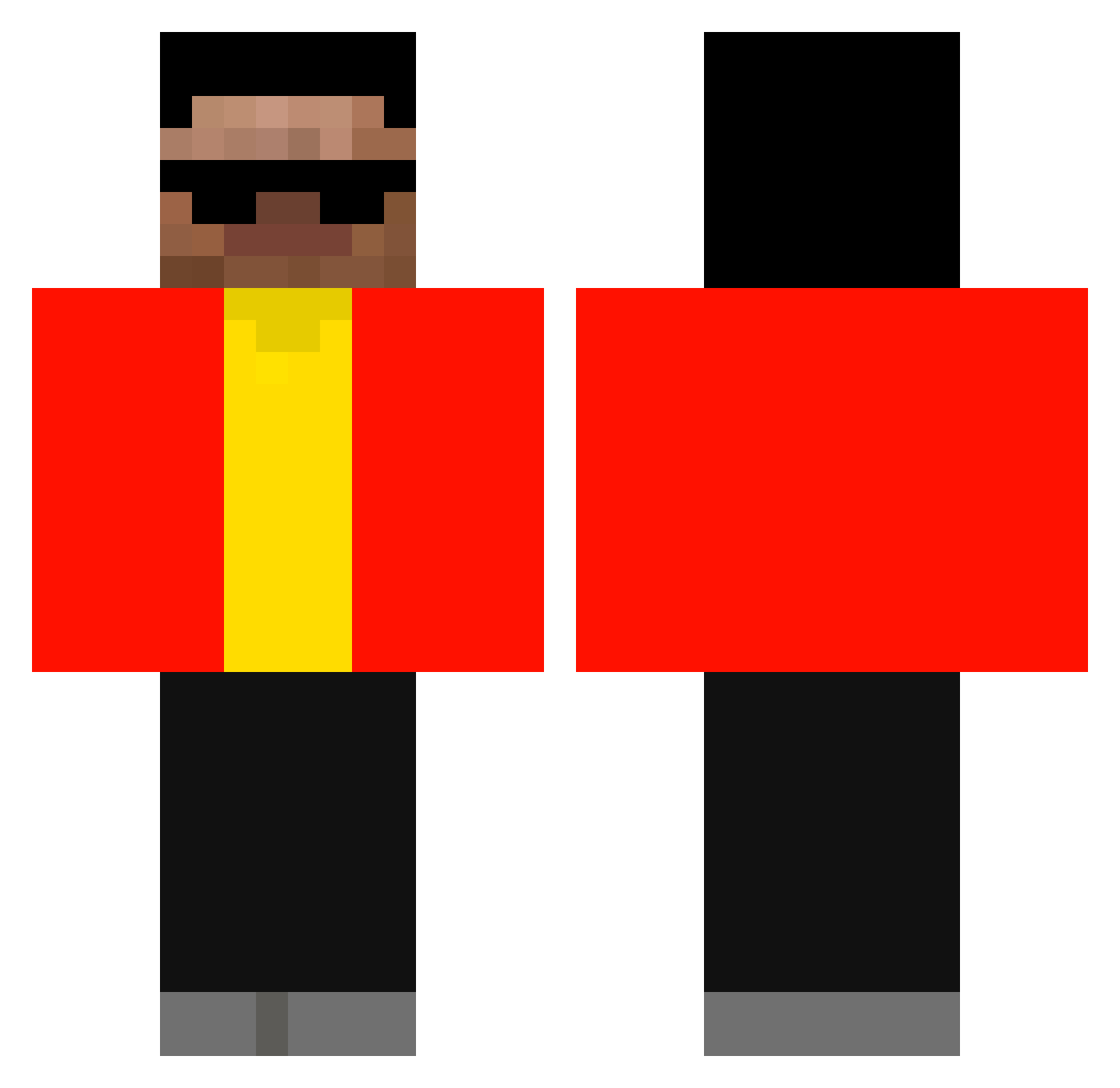 xm_0tqjZ_05_30 Minecraft skin, front and back view
