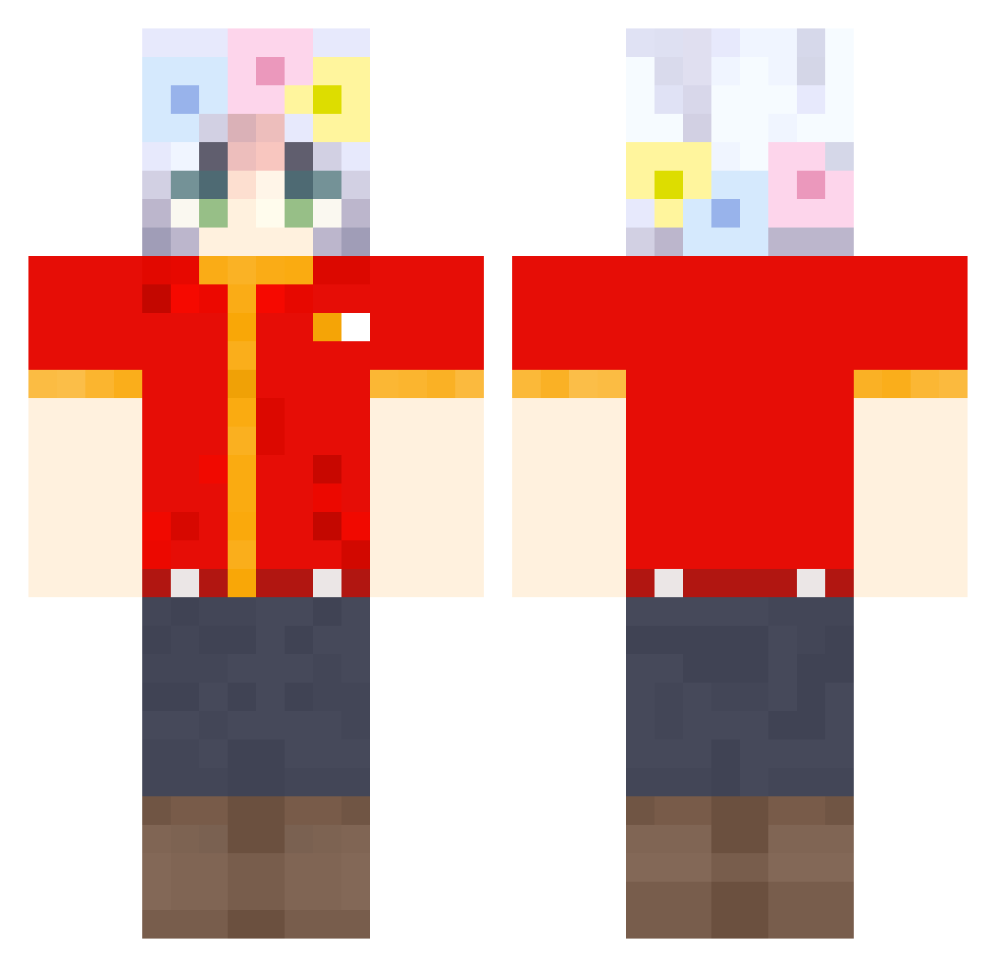 eli_yuk Minecraft skin, front and back view