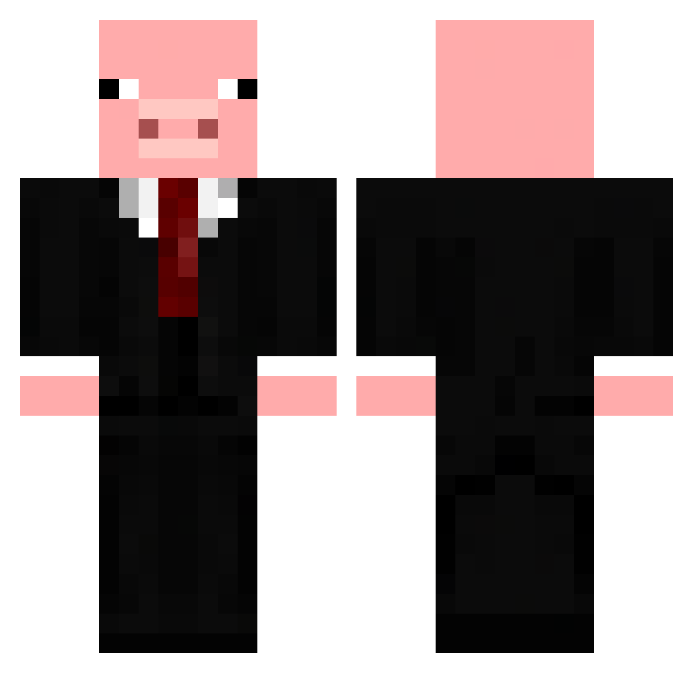 DR_990 Minecraft skin, front and back view