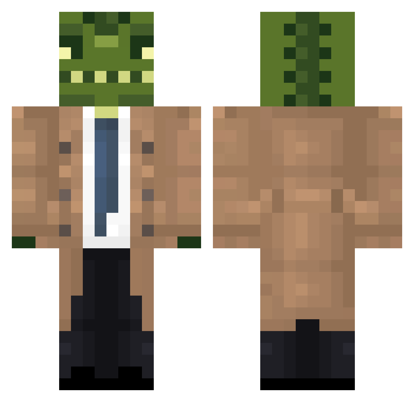 CraziestDragoon - killer croc Minecraft skin