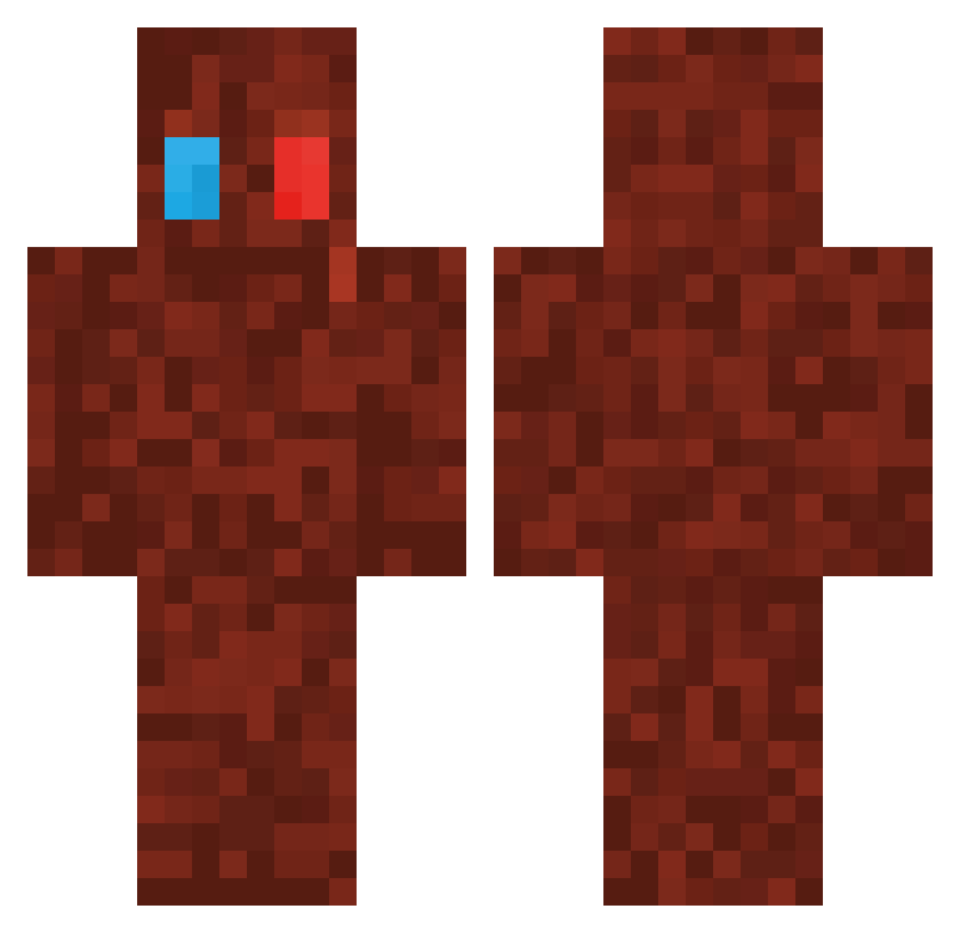 tenebris_dragon Minecraft skin, front and back view