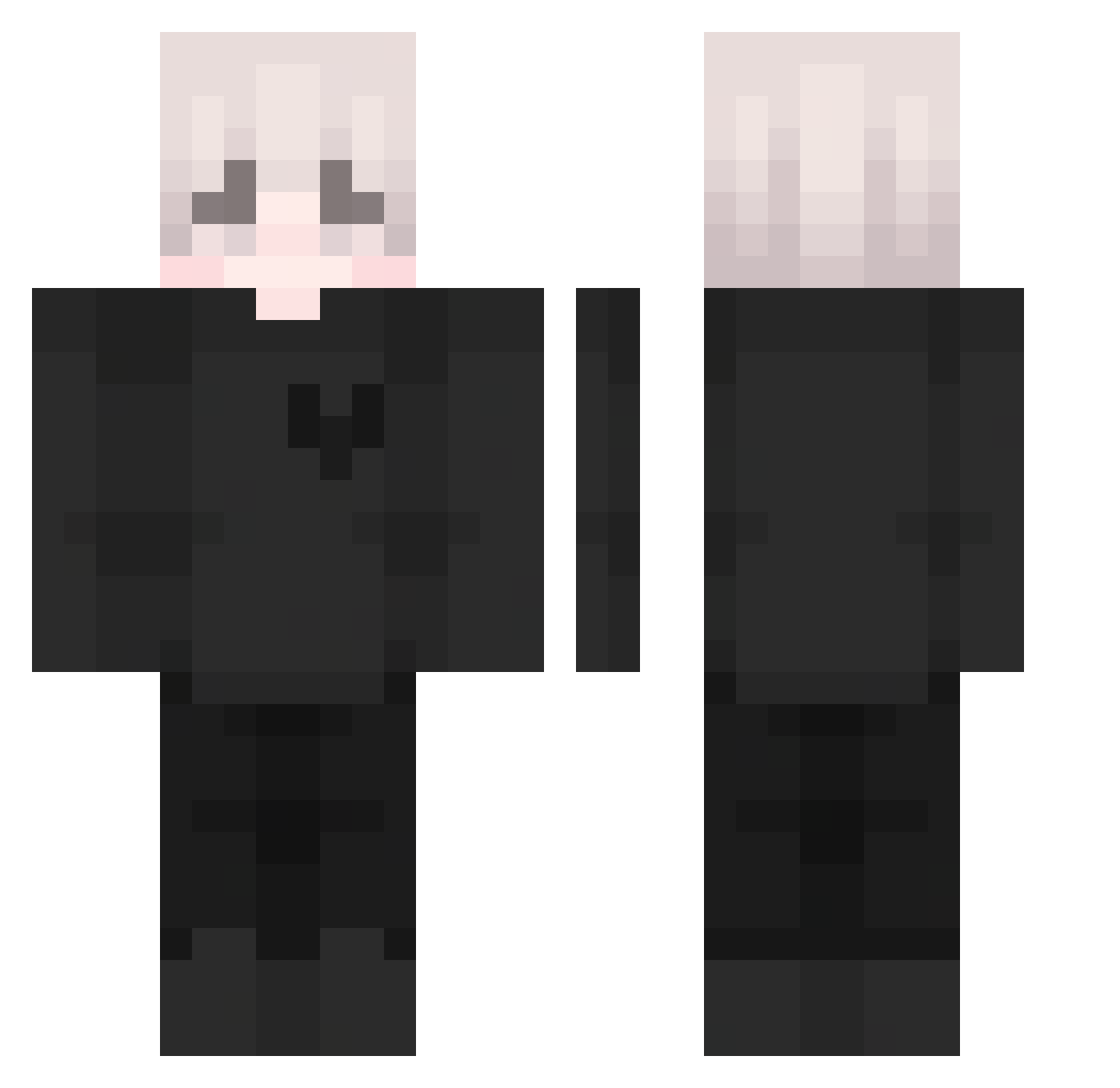 Cenjii_ Minecraft skin, front and back view