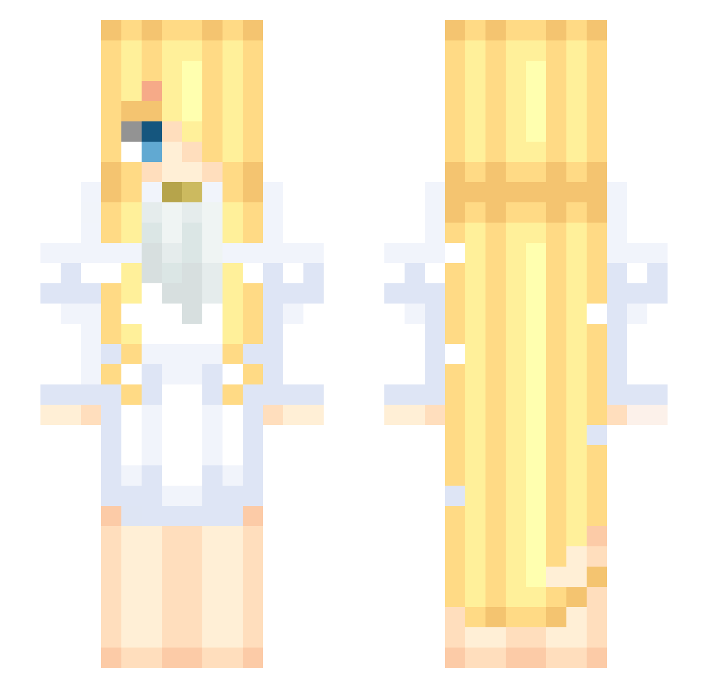 ST00PKID Minecraft skin, front and back view