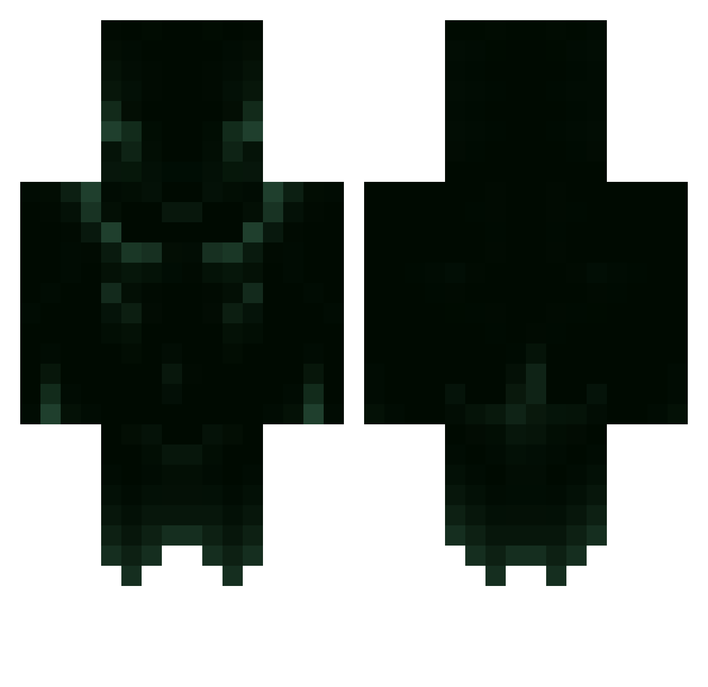 sspct3 Minecraft skin, front and back view