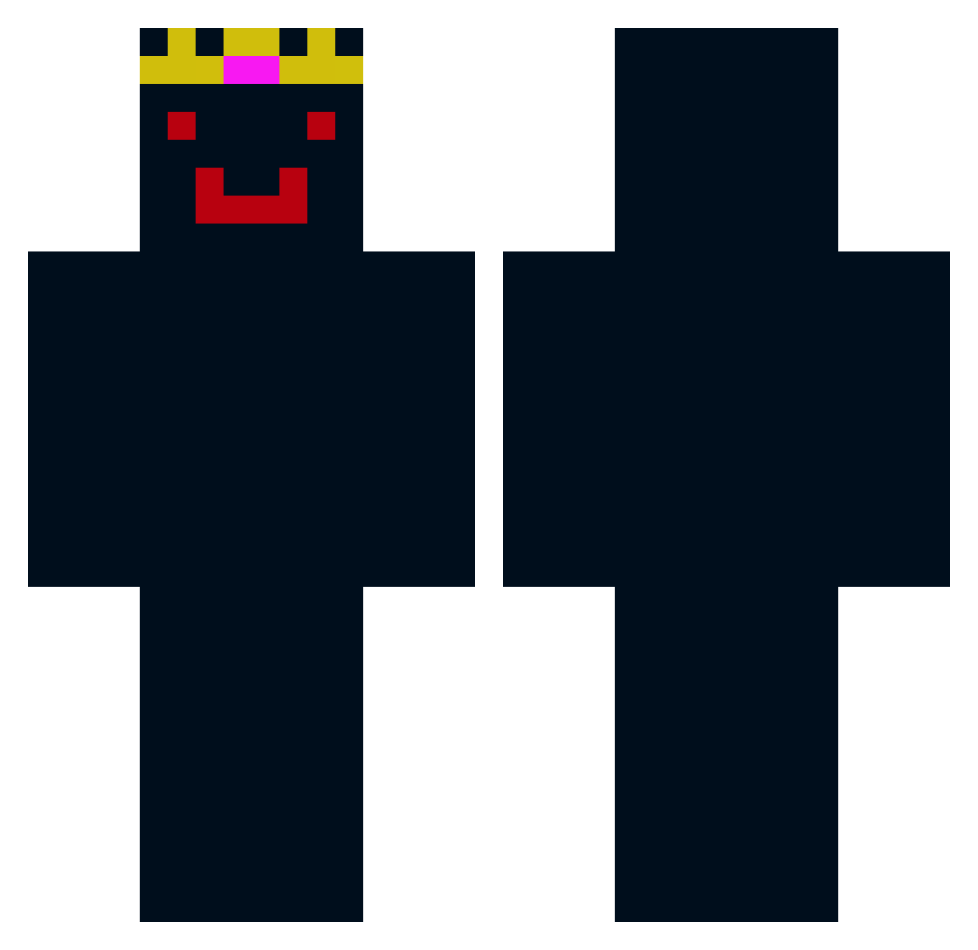 EpicLizard20662 Minecraft skin, front and back view