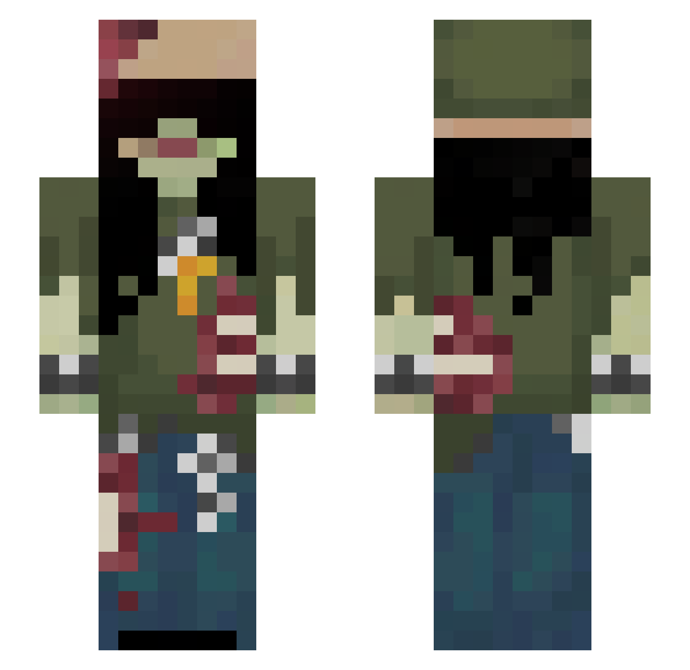 soren_moon - zombie apocalypse Minecraft skin