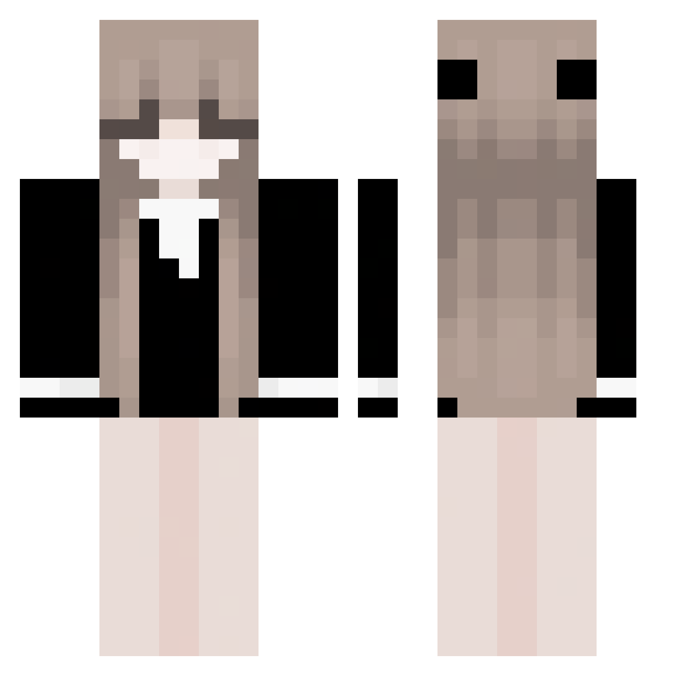 avocadoamexico Minecraft skin, front and back view