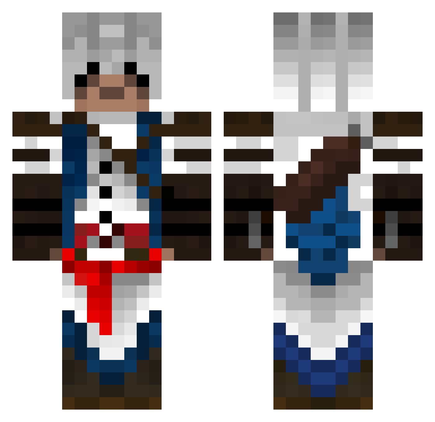 StormGames_ Minecraft skin, front and back view