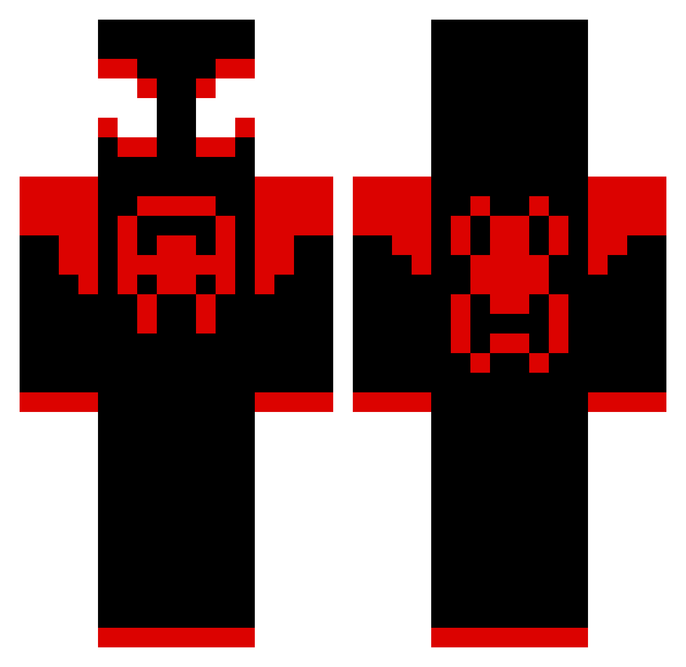 nmanwiller Minecraft skin, front and back view