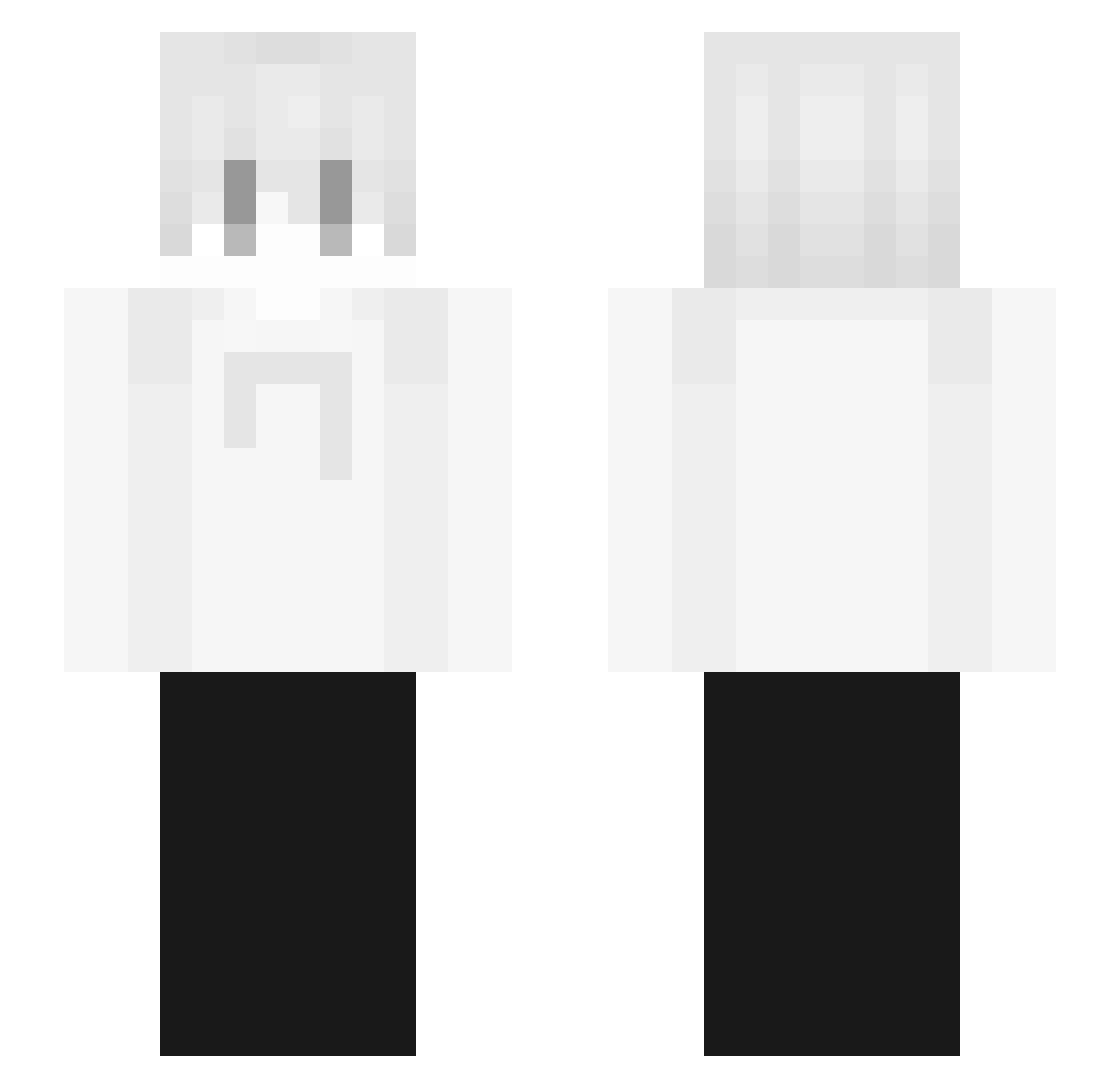 Moonkey_404 Minecraft skin, front and back view