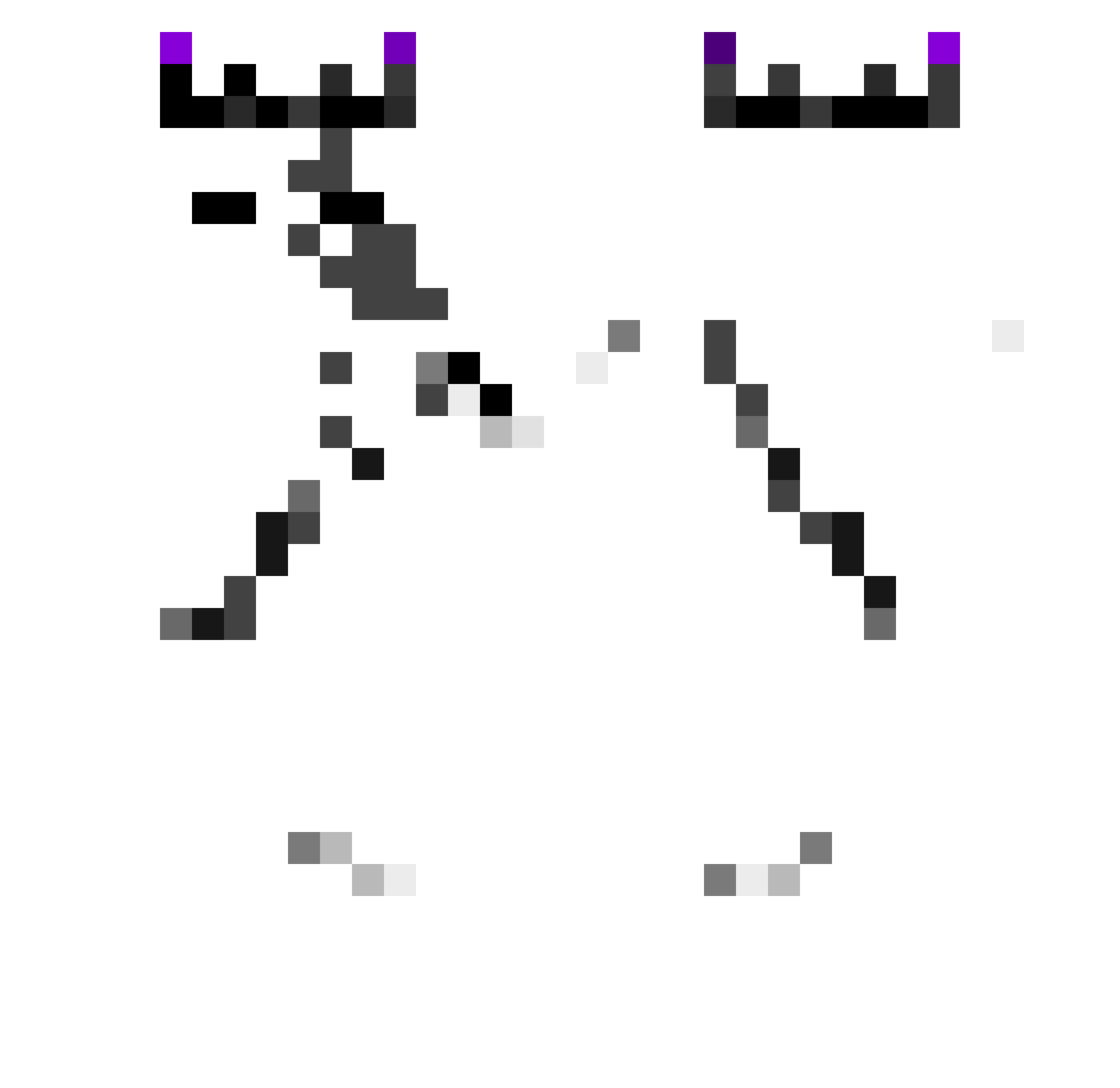 xsfn702 Minecraft skin, front and back view