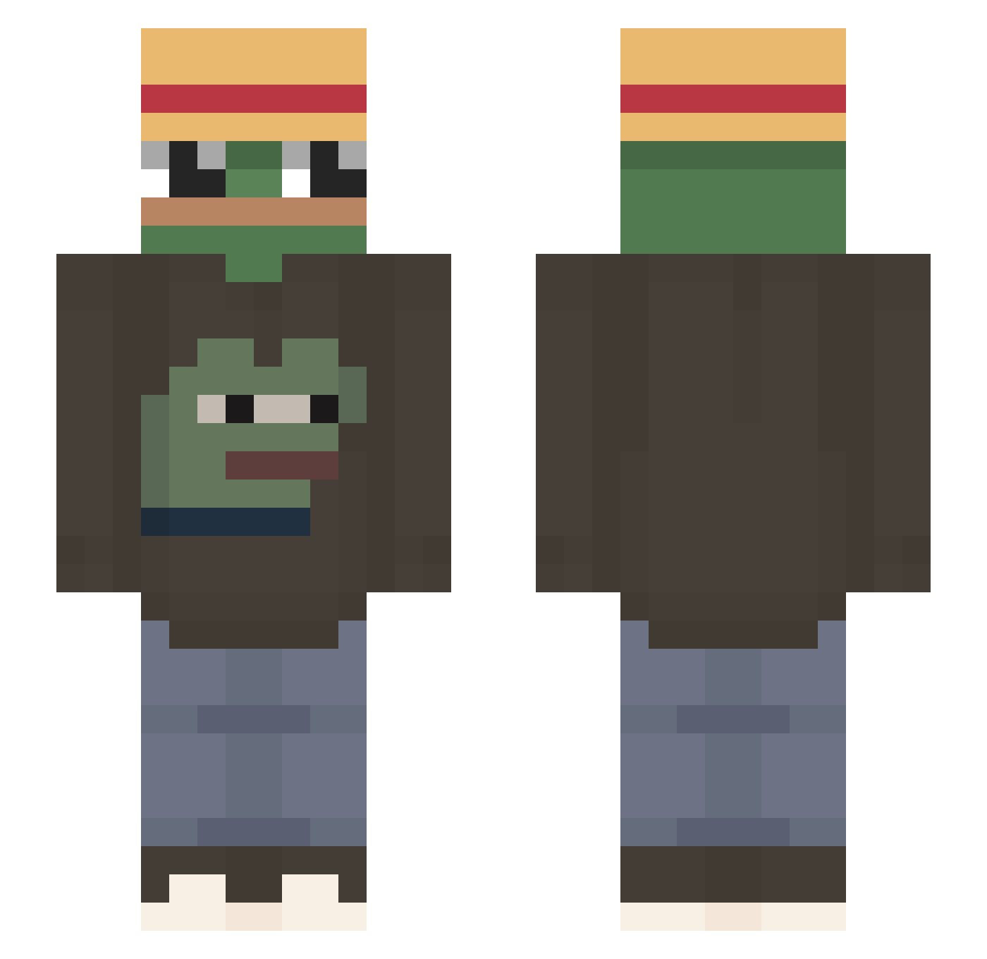 rioxx_ Minecraft skin, front and back view