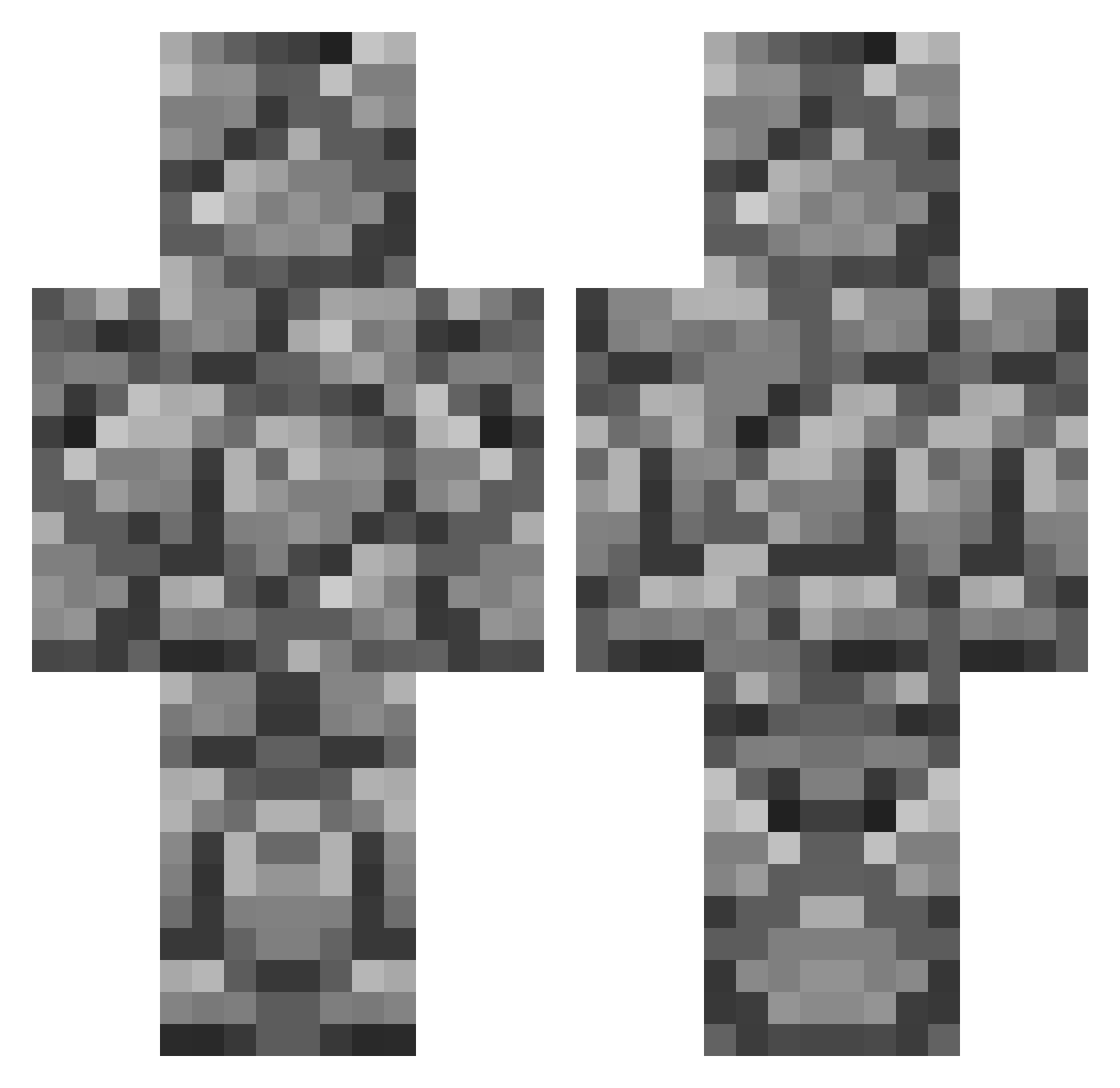 _TheChrisCraft_ Minecraft skin, front and back view
