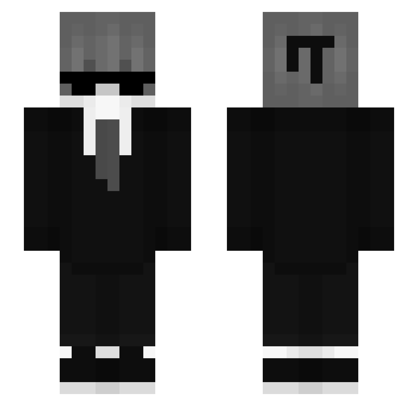 statix98 Minecraft skin, front and back view