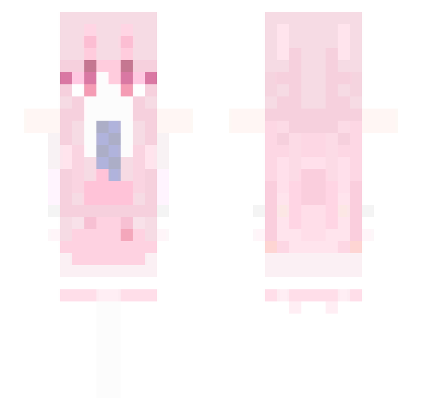 ManaLabs Minecraft skin, front and back view