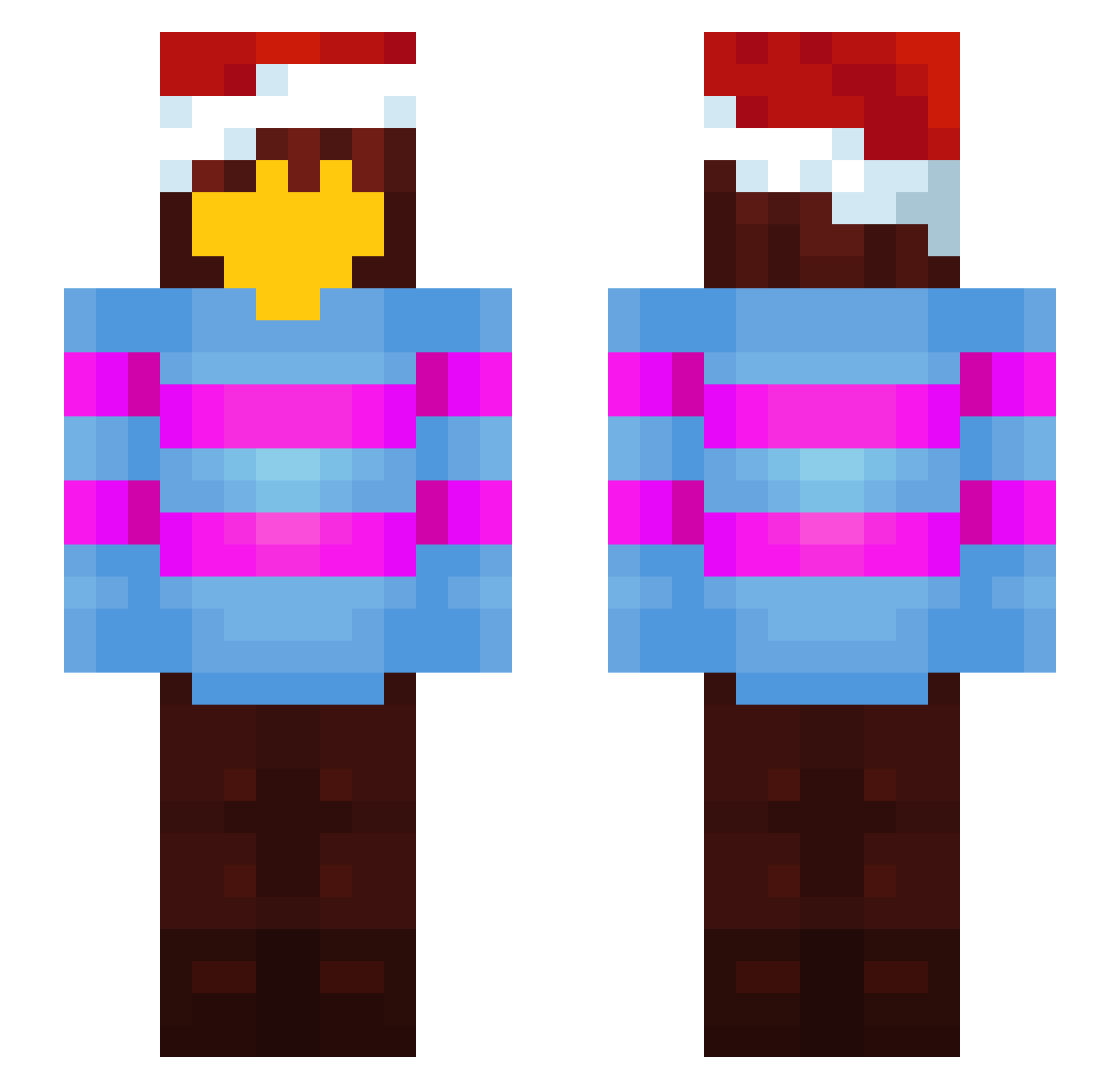 darkskyz46 Minecraft skin, front and back view