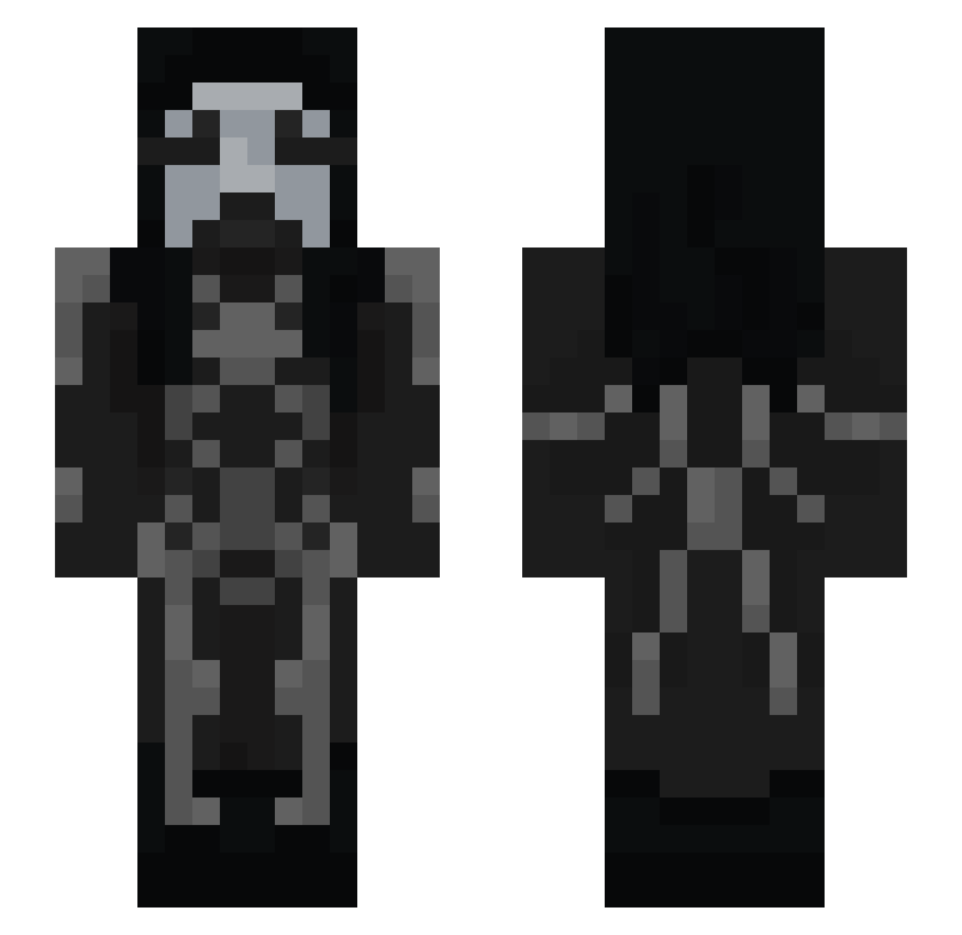 napiorek0 Minecraft skin, front and back view