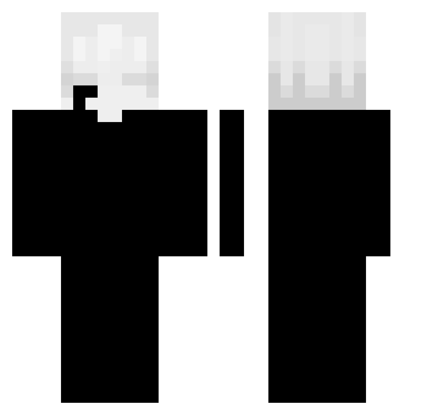 saikiiiu Minecraft skin, front and back view