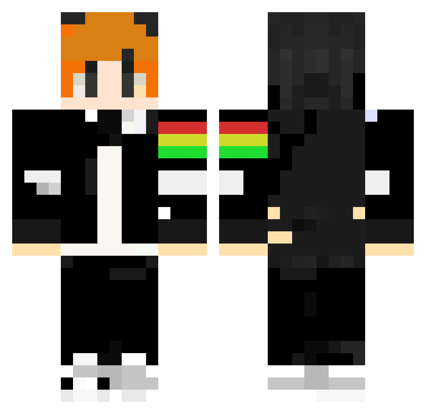 marika1213 Minecraft skin, front and back view