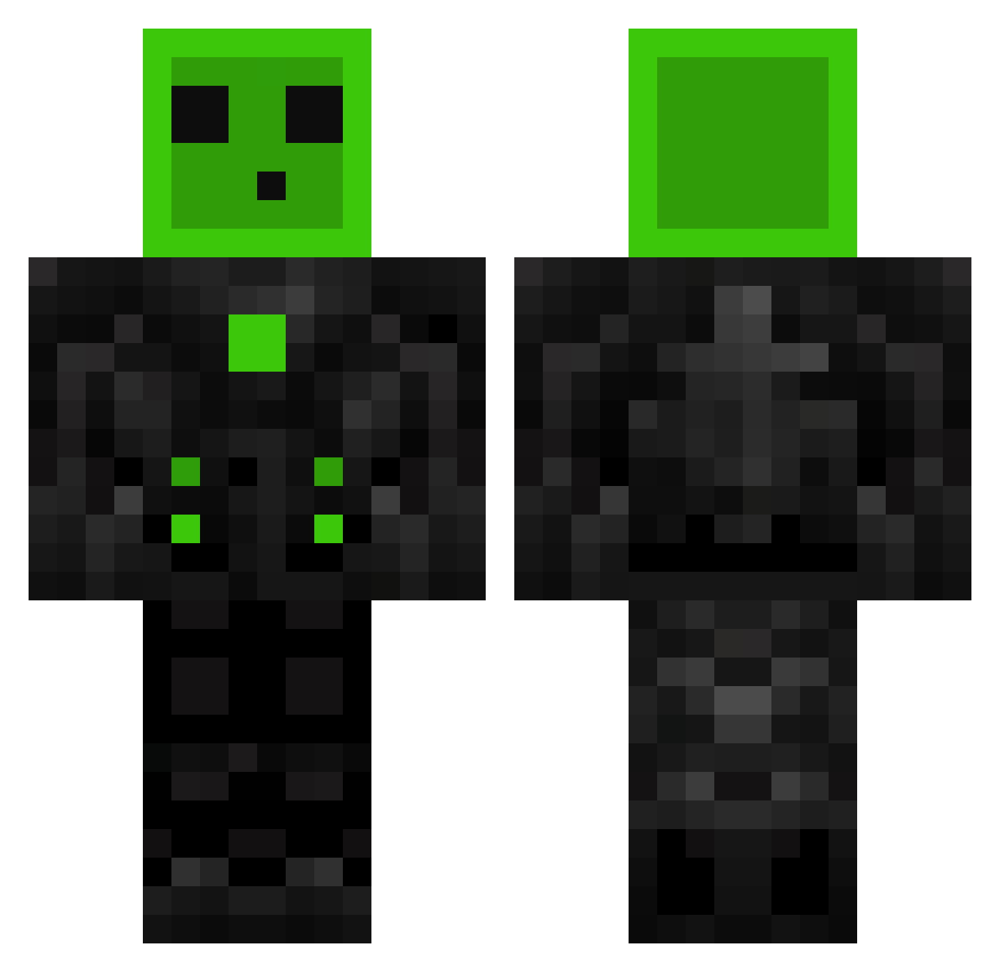 AlexWielki099 Minecraft skin, front and back view