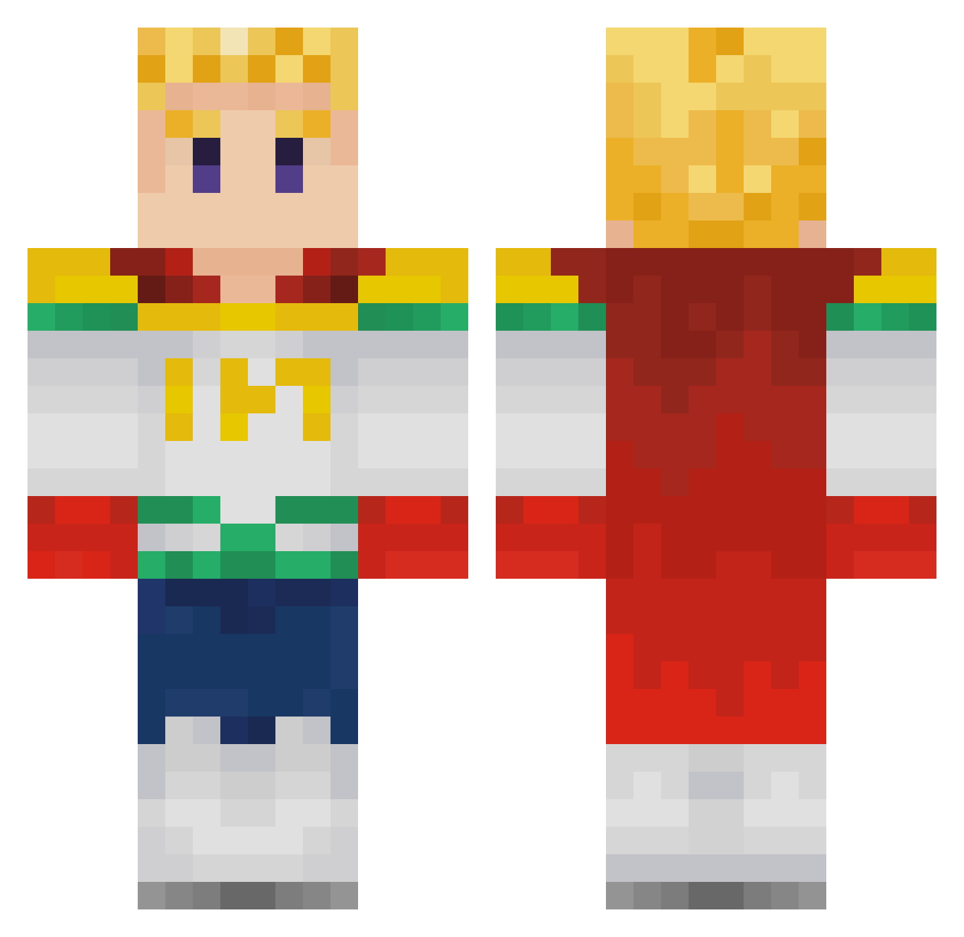 _bleps Minecraft skin, front and back view