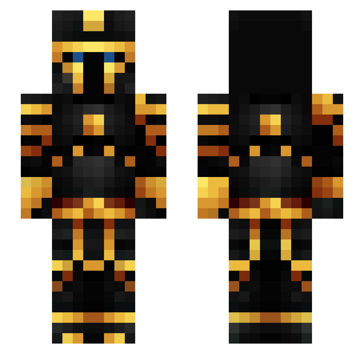 El_Primo_12 Minecraft skin, front and back view