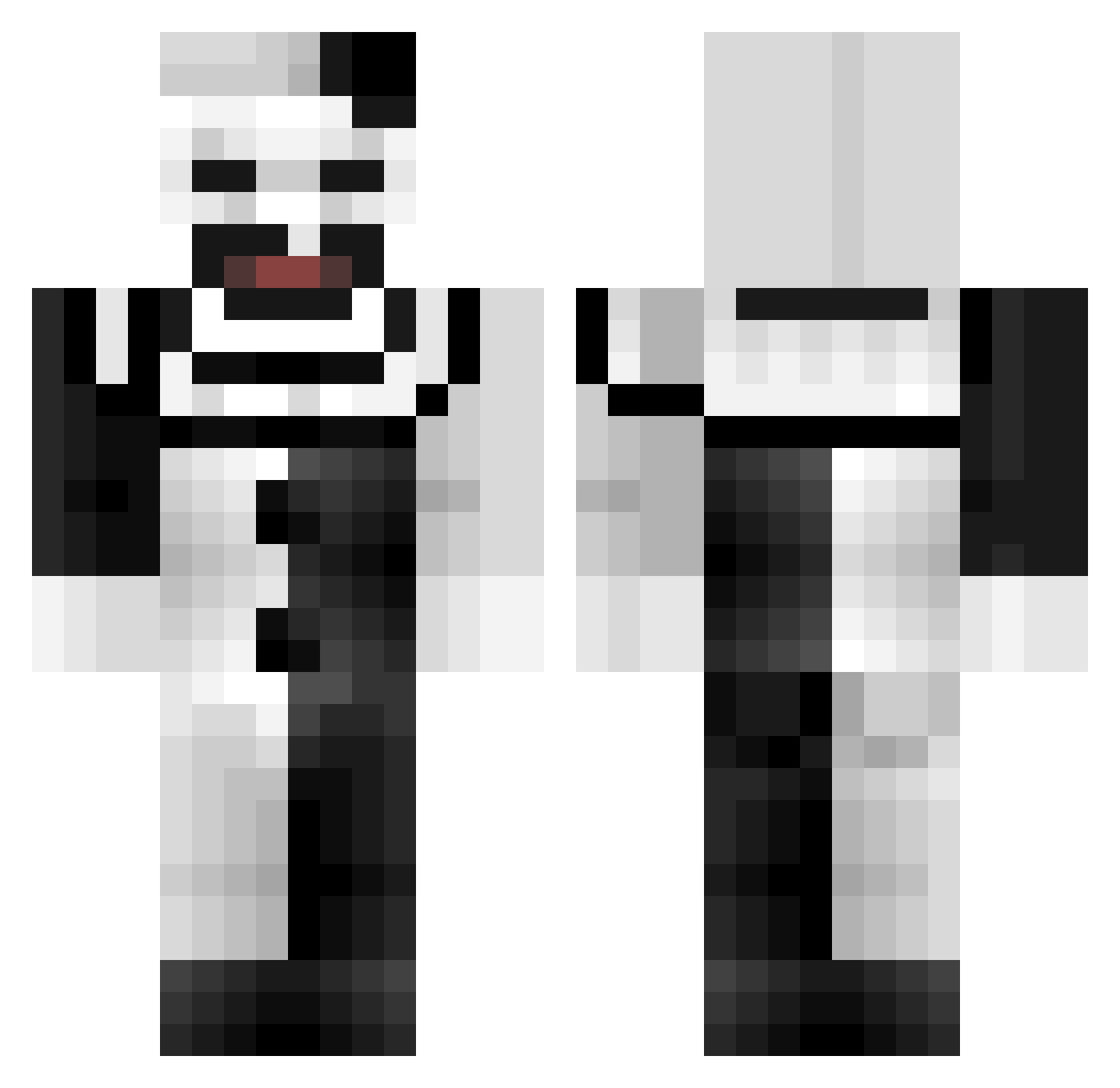 kadirrrrr Minecraft skin, front and back view