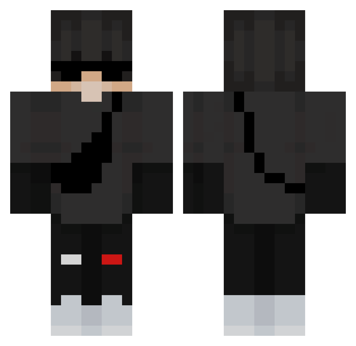 JayGamerYT_ Minecraft skin, front and back view