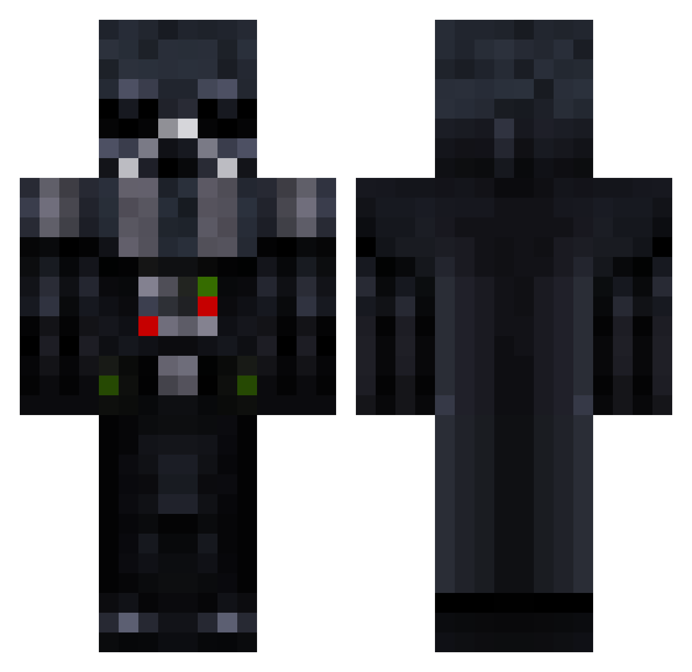 MATTEOO32211 Minecraft skin, front and back view