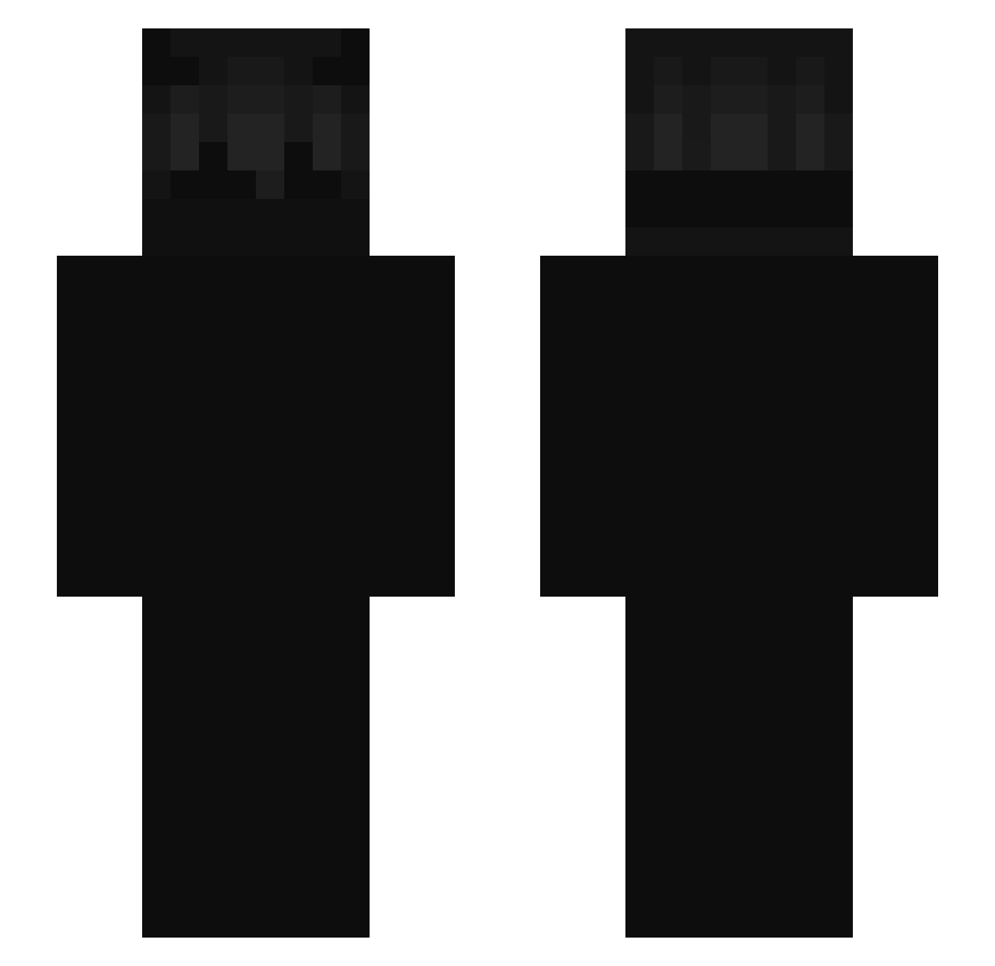 Franeu_ Minecraft skin, front and back view