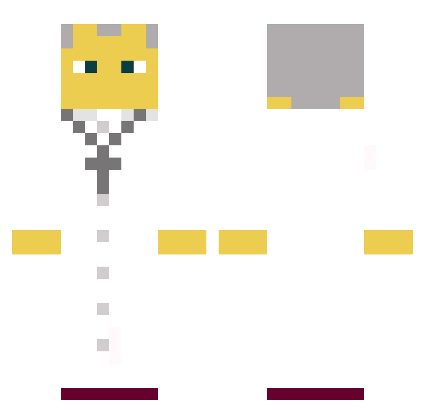 Karol_Wojtek Minecraft skin, front and back view