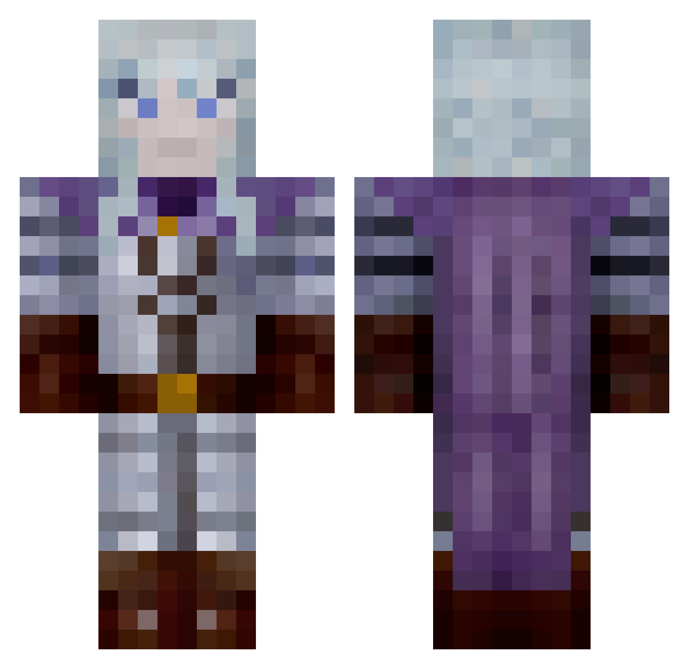 stumpfi_18 Minecraft skin, front and back view
