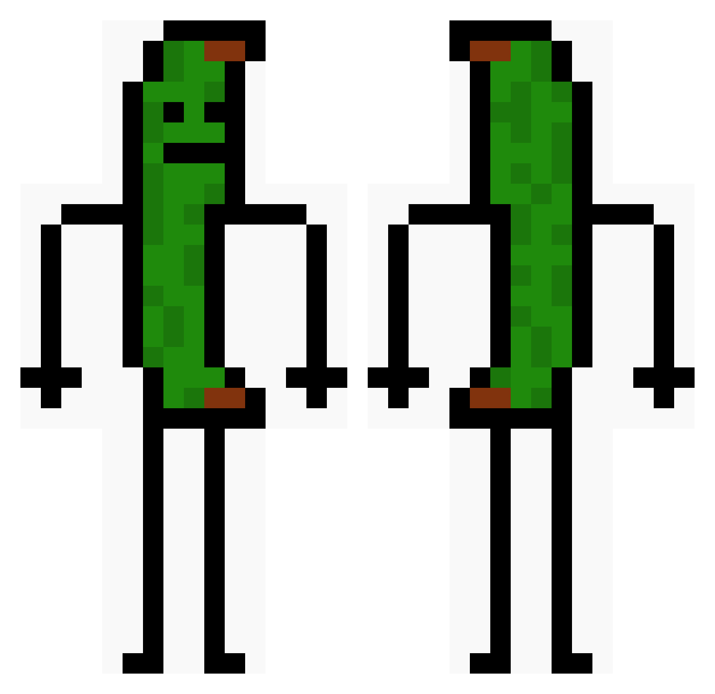 gav_0825 Minecraft skin, front and back view