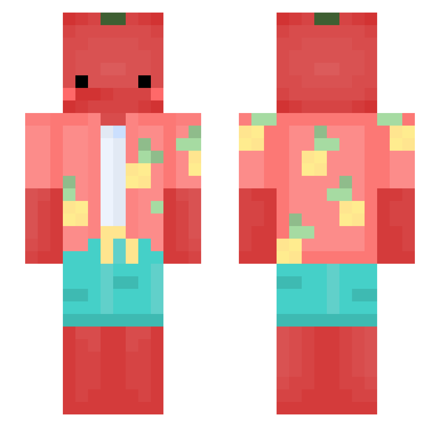 _MiniDomates_ Minecraft skin, front and back view