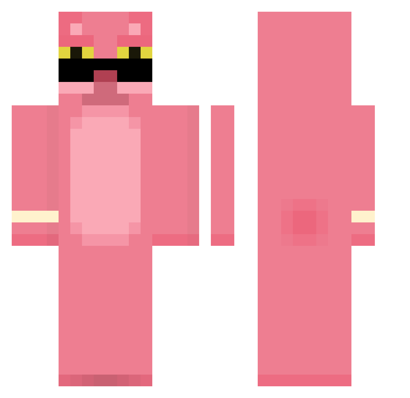 Bobidoo_ Minecraft skin, front and back view