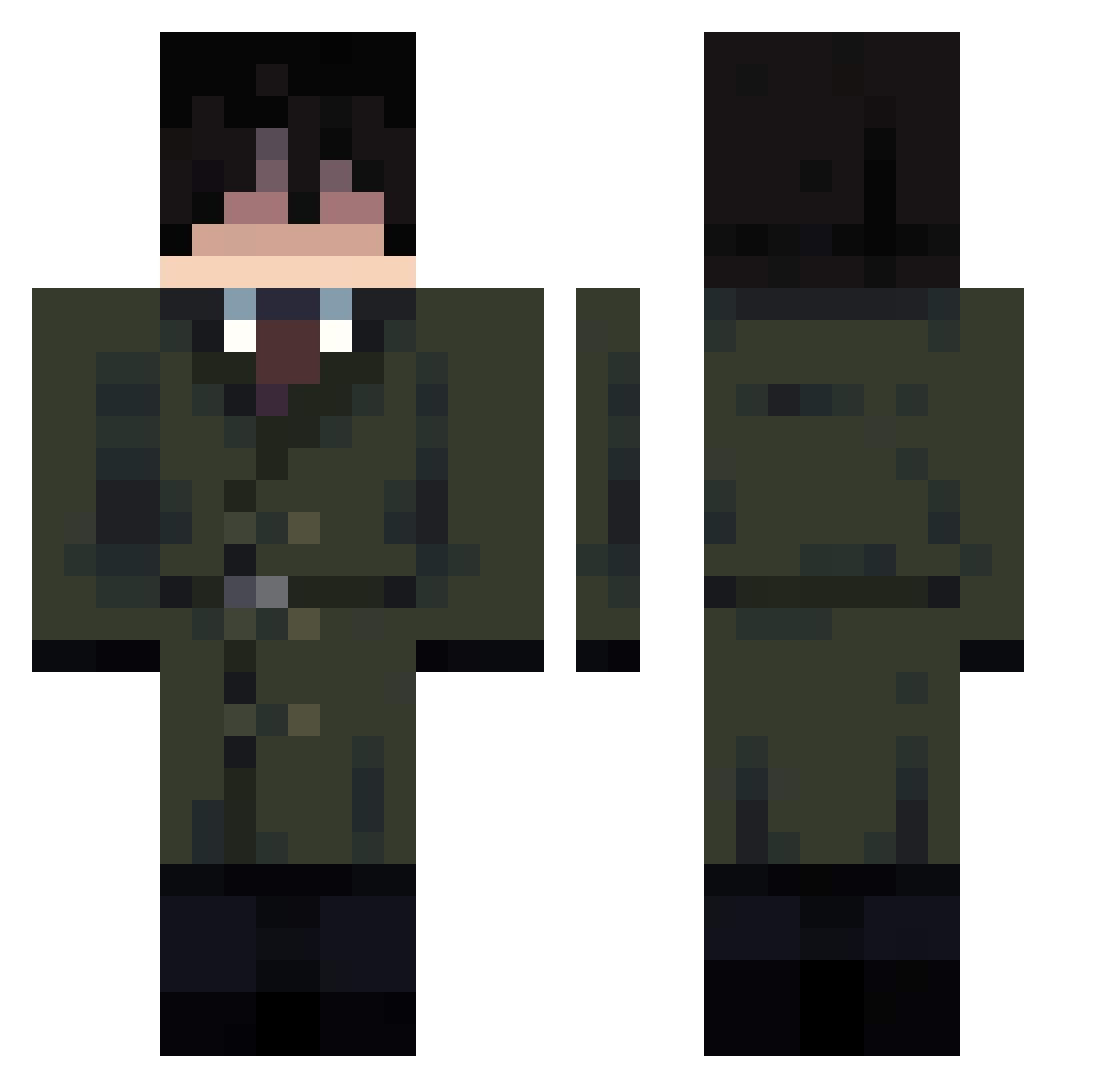 Palemczuk - bungo stray dogs Minecraft skin